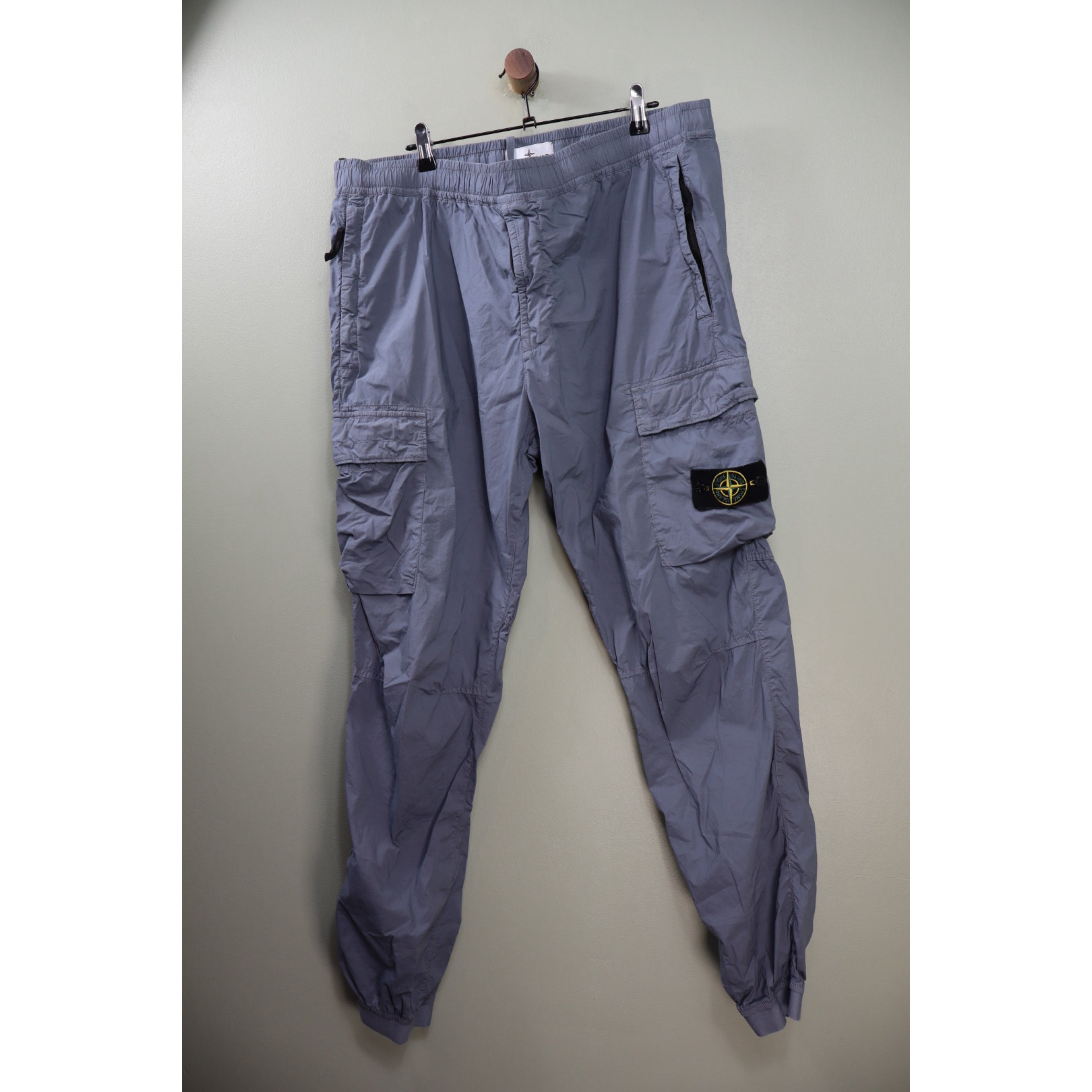 Stone Island Avio Blue Cargo Bottoms