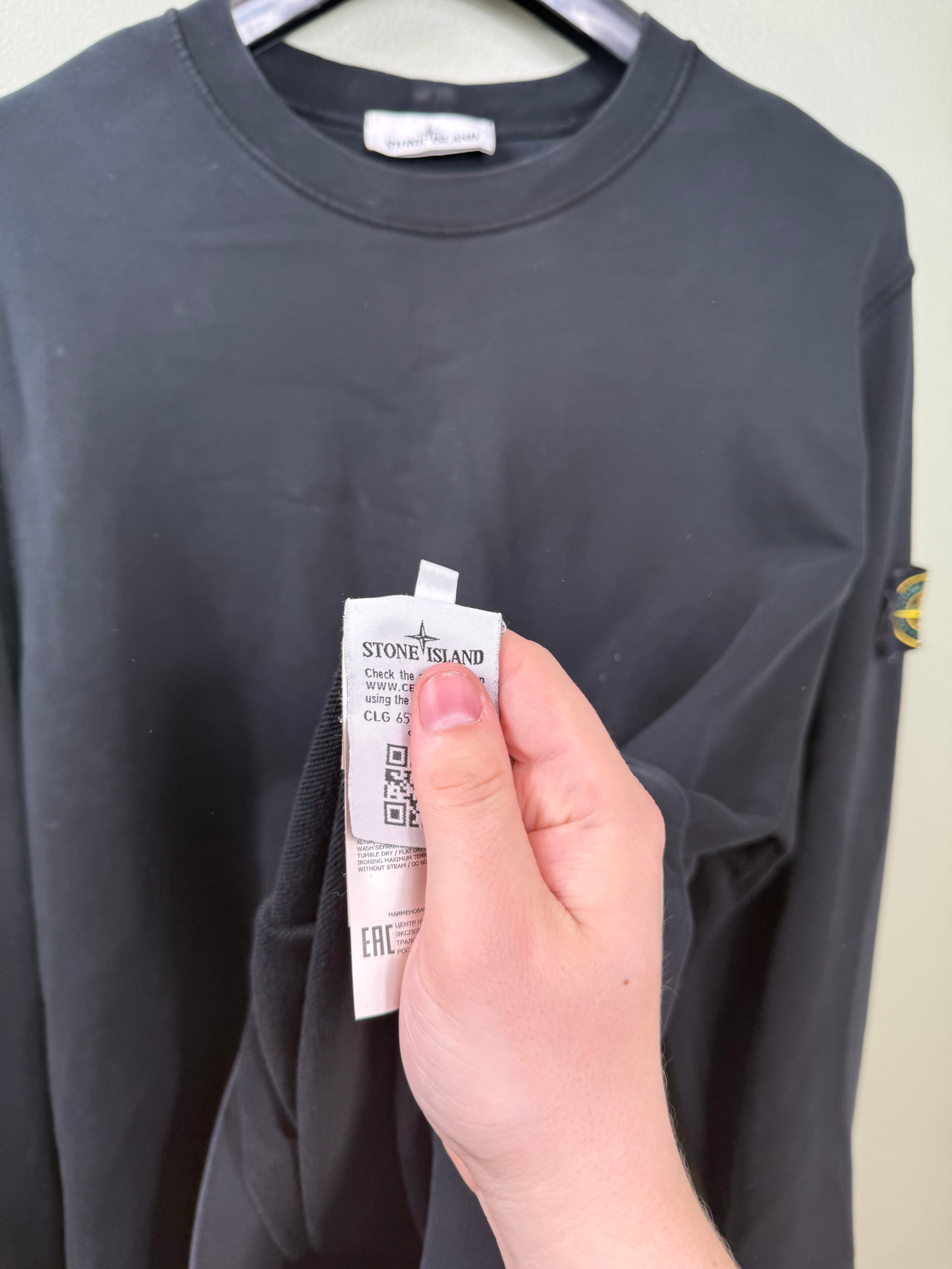 Stone Island Black Jumper