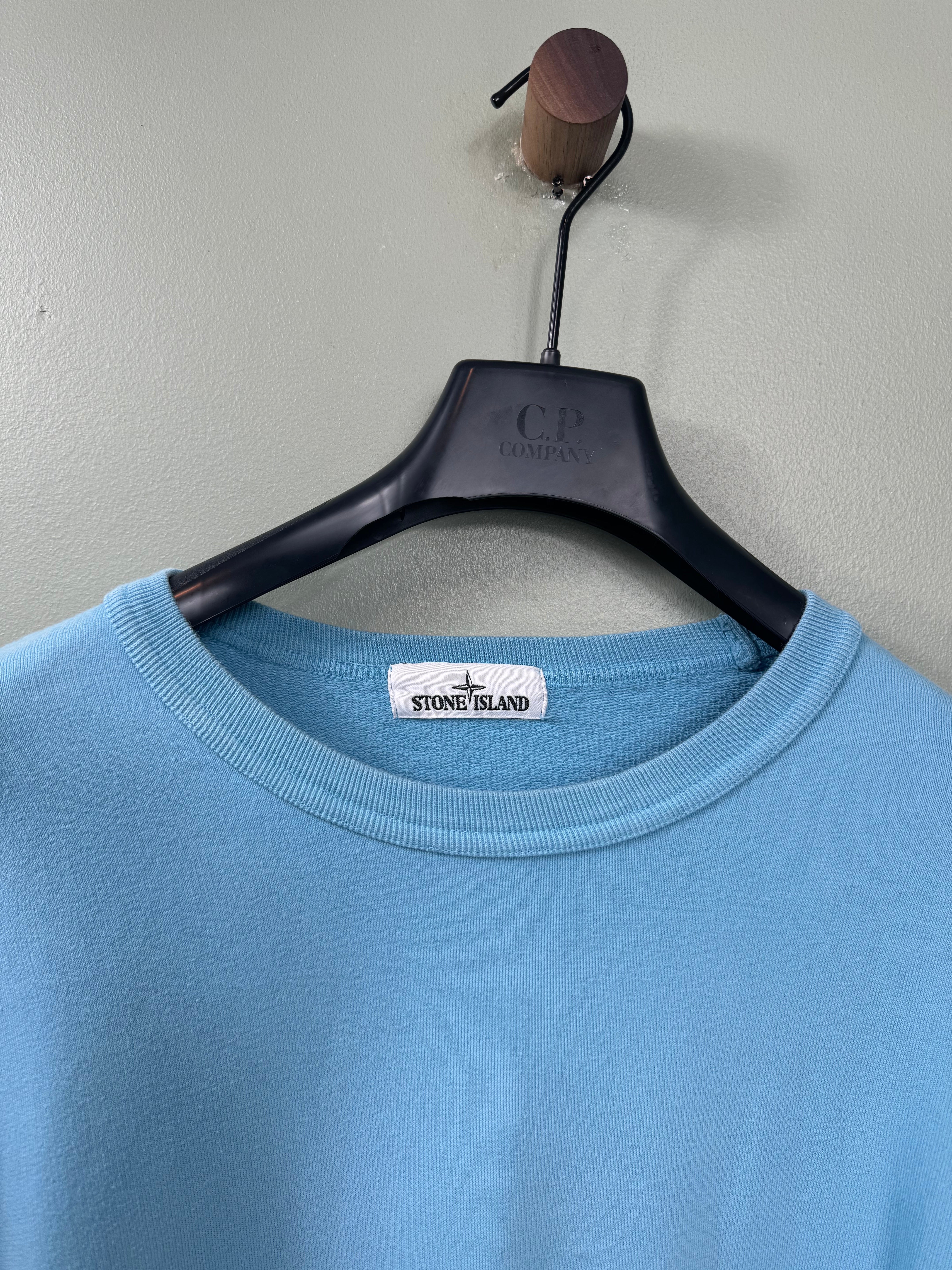 Stone Island Baby Blue Jumper