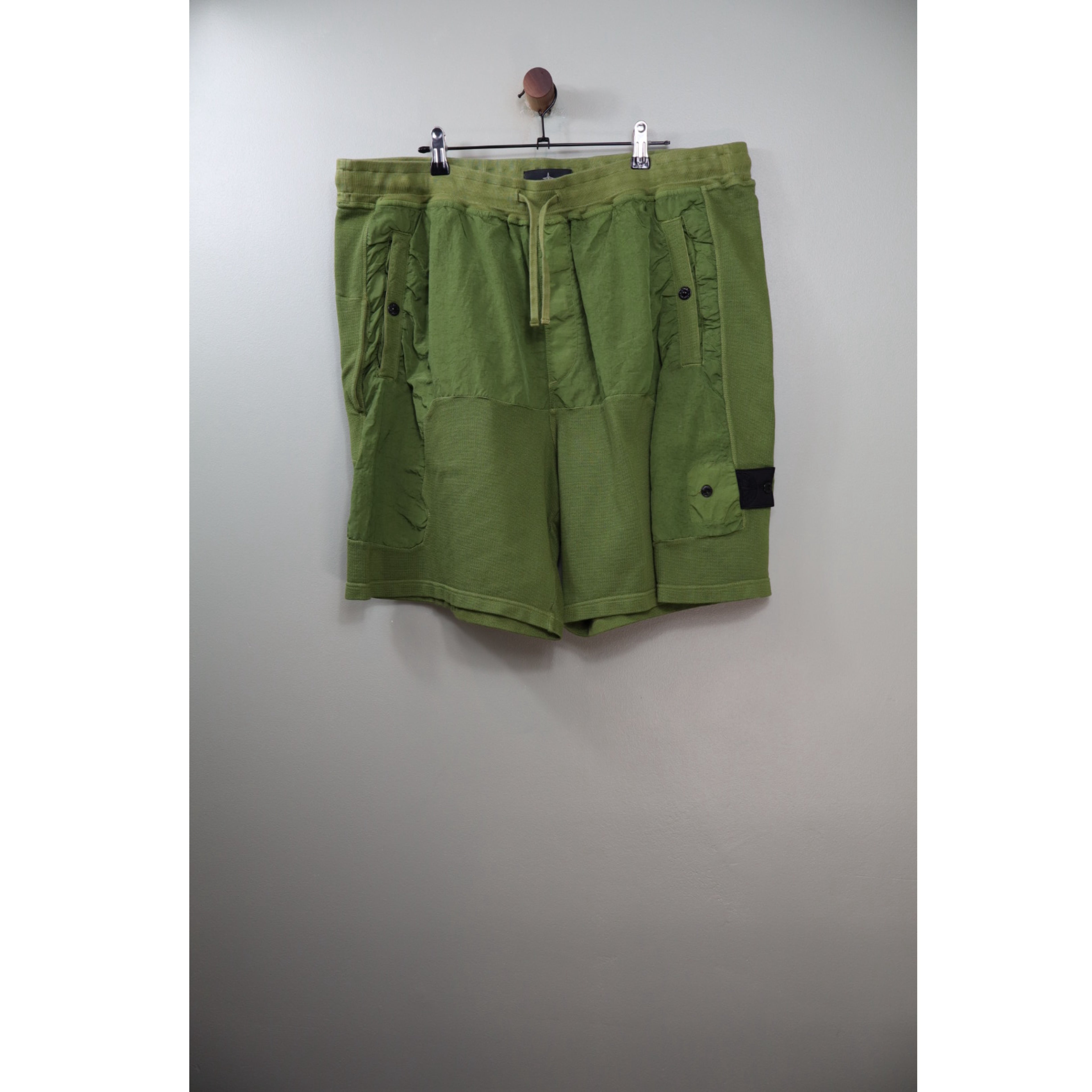 Stone Island Khaki Shadow Project Shorts