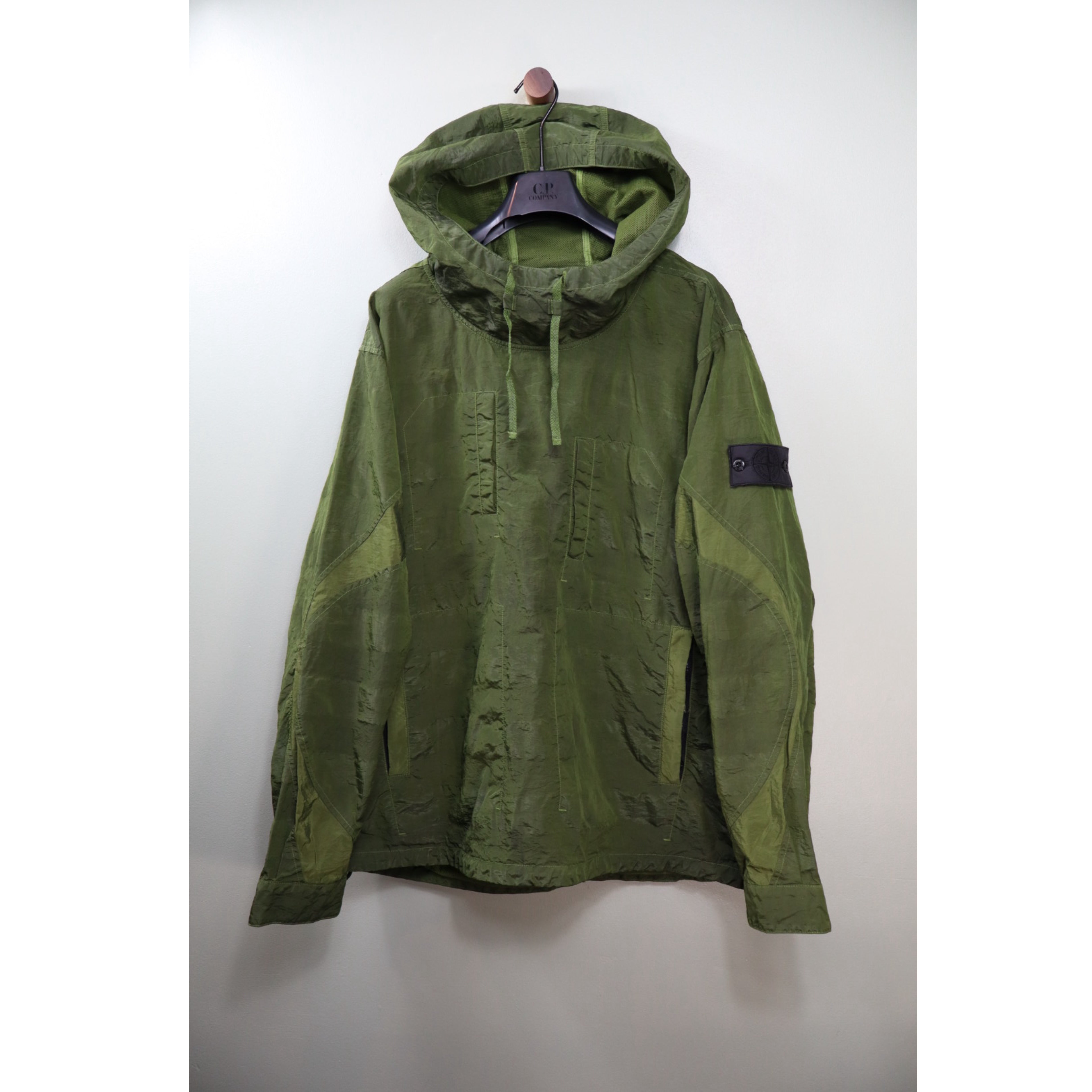 Stone Island Khaki Shadow Project Nylon Metal Smock