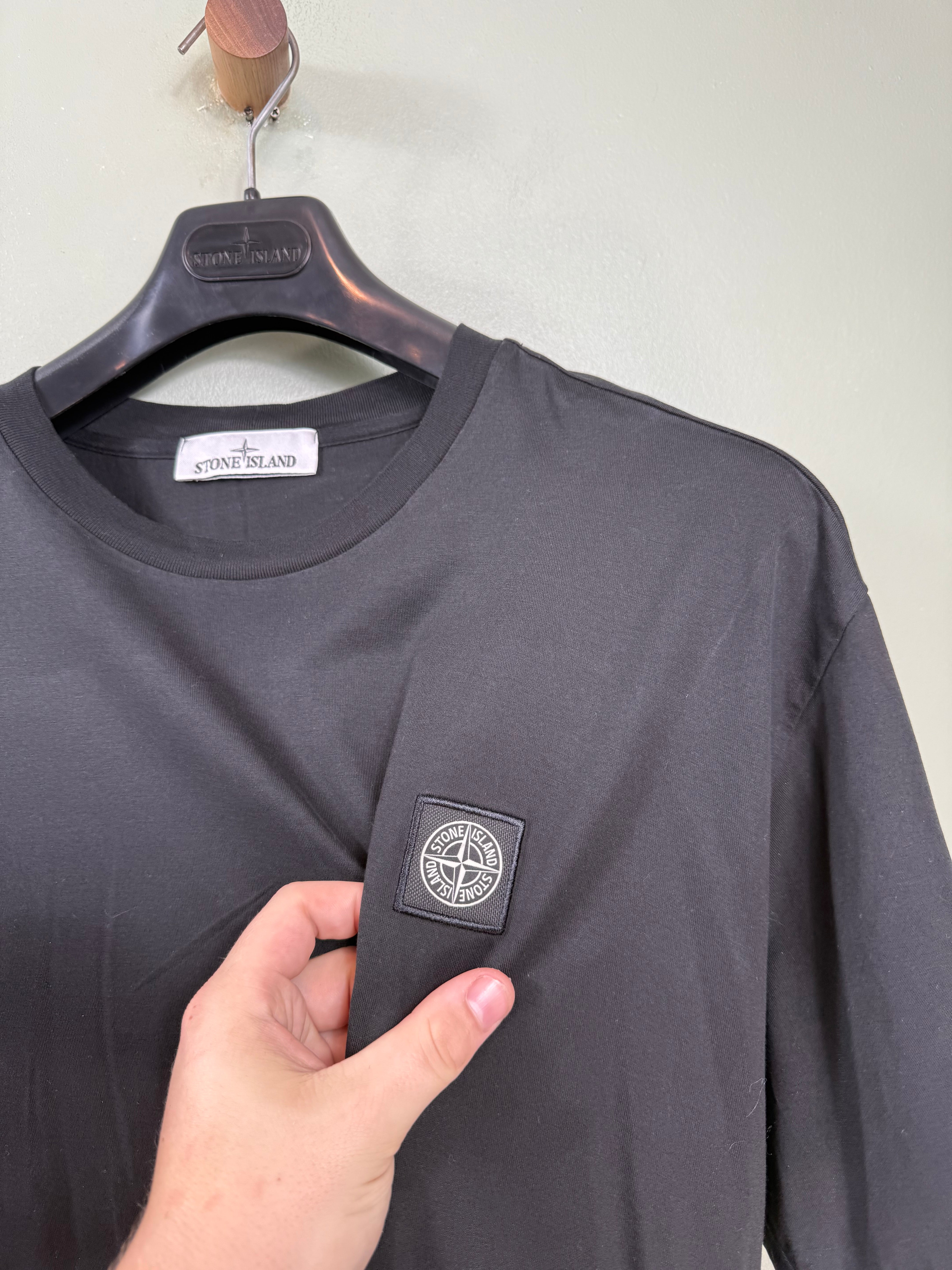 Stone Island Black T-Shirt