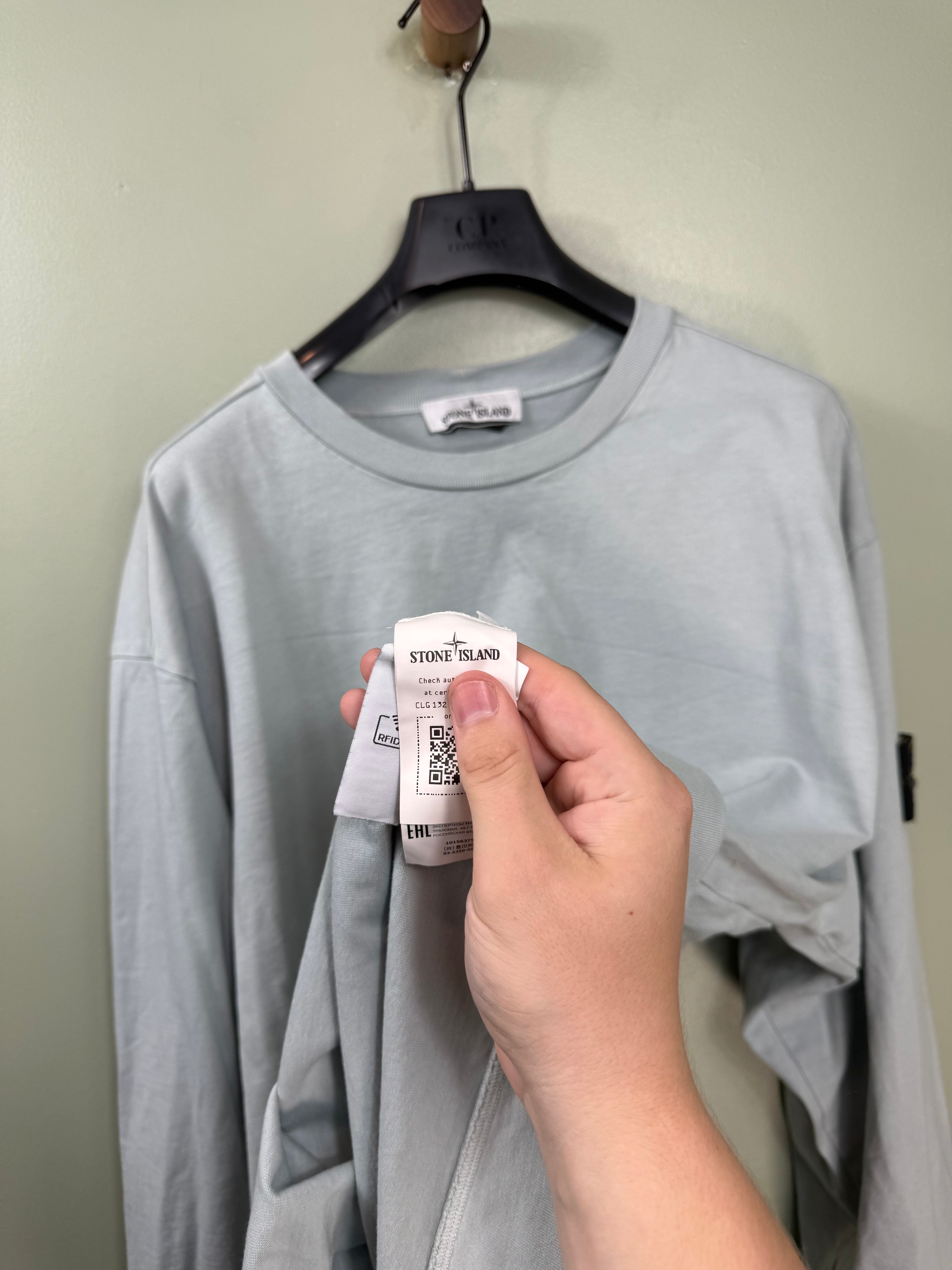 Stone Island Ice Blue Jumper