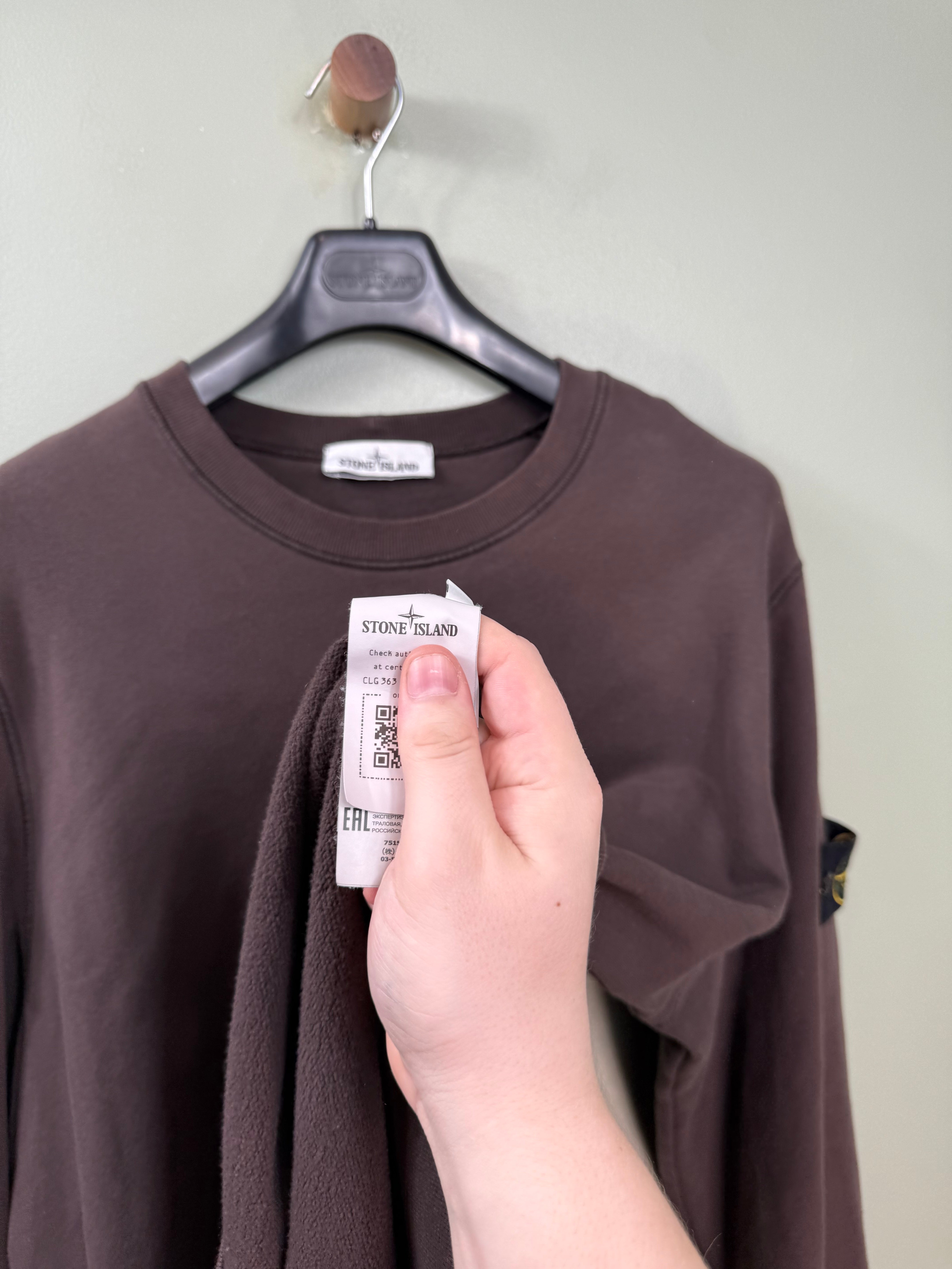 Stone Island Brown Jumper