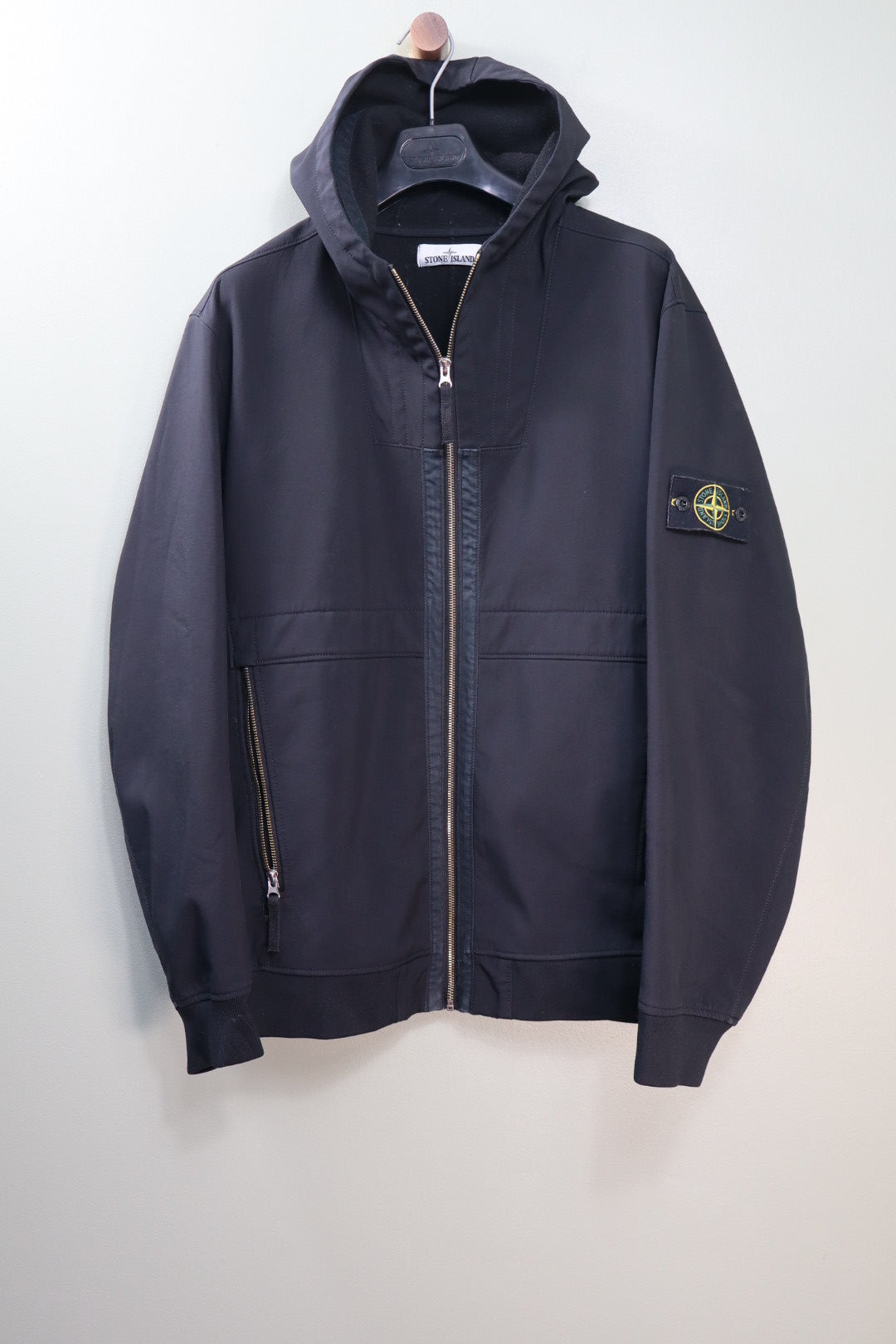 Stone Island Black Soft Shell Jacket