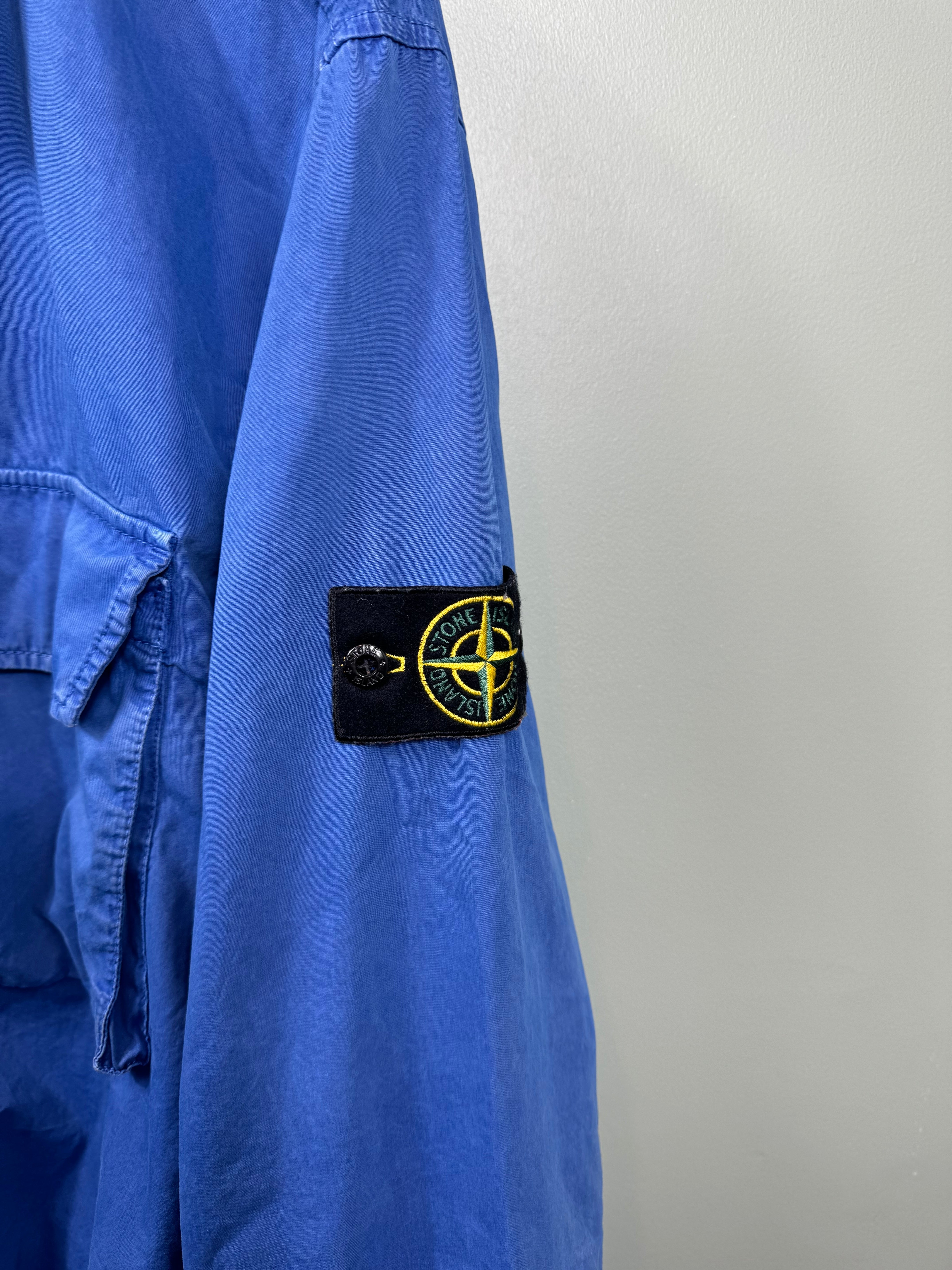 Stone Island Blue Overshirt