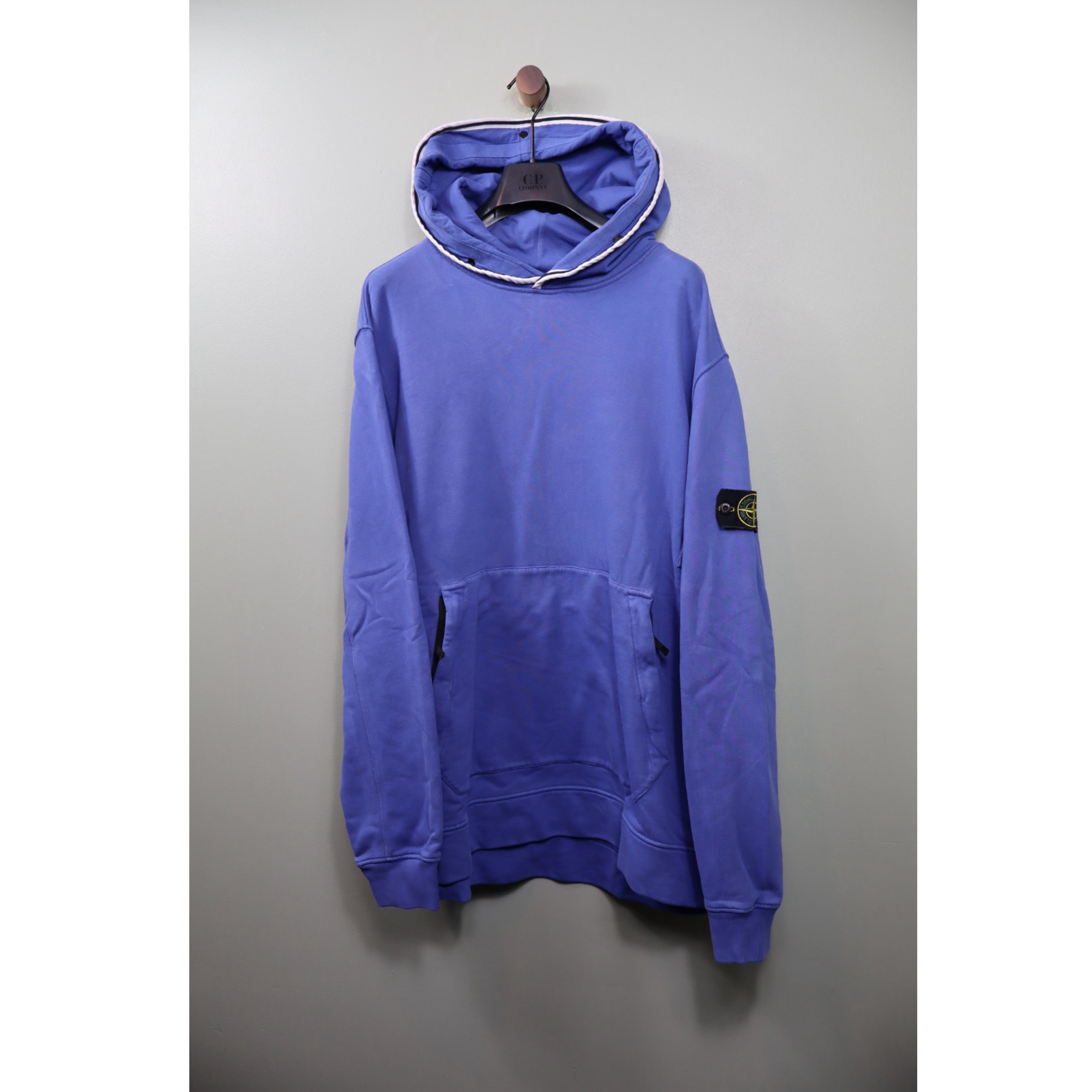 Stone Island Blue Hoodie