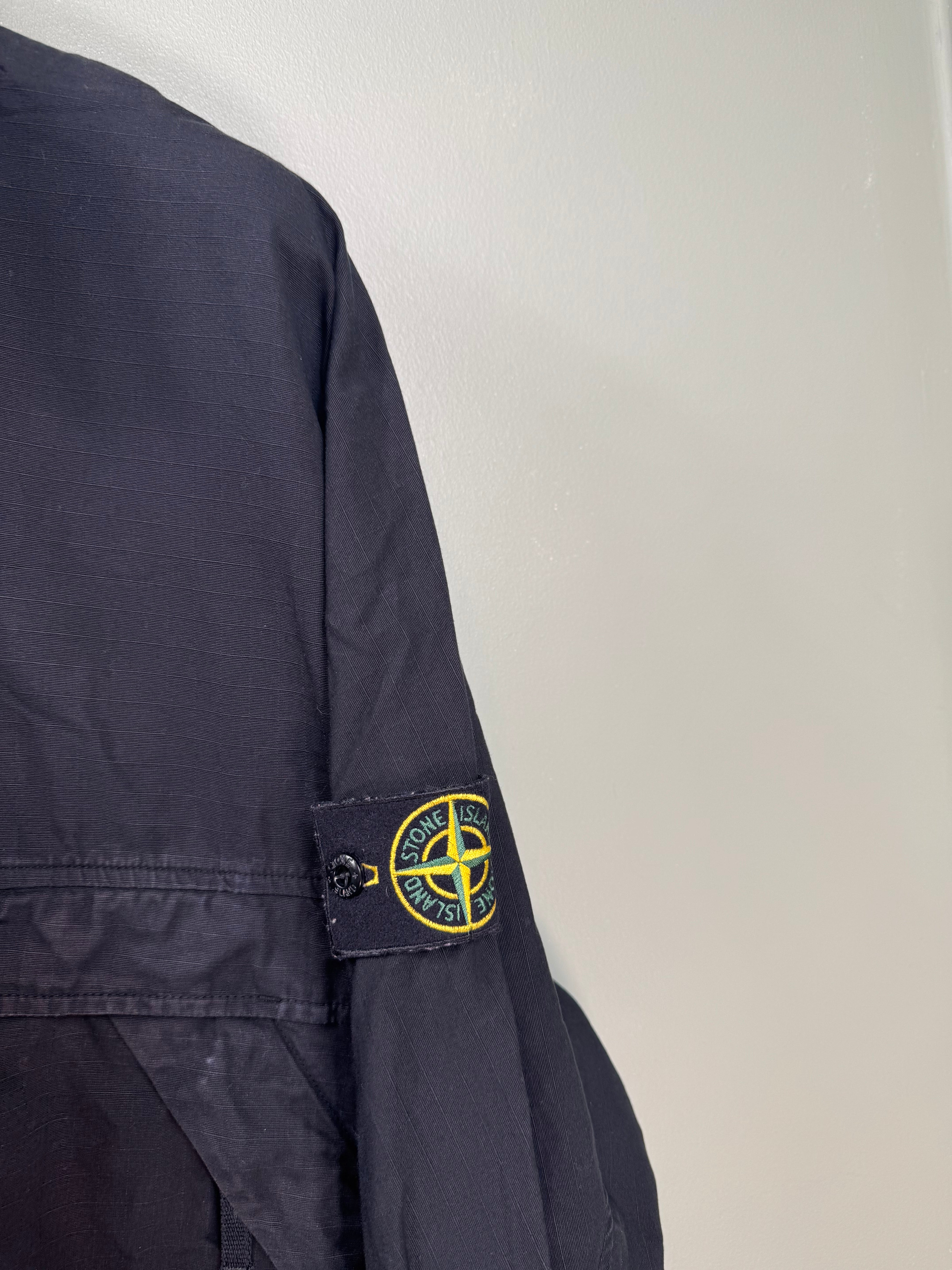 Stone Island Black Smock Overshirt