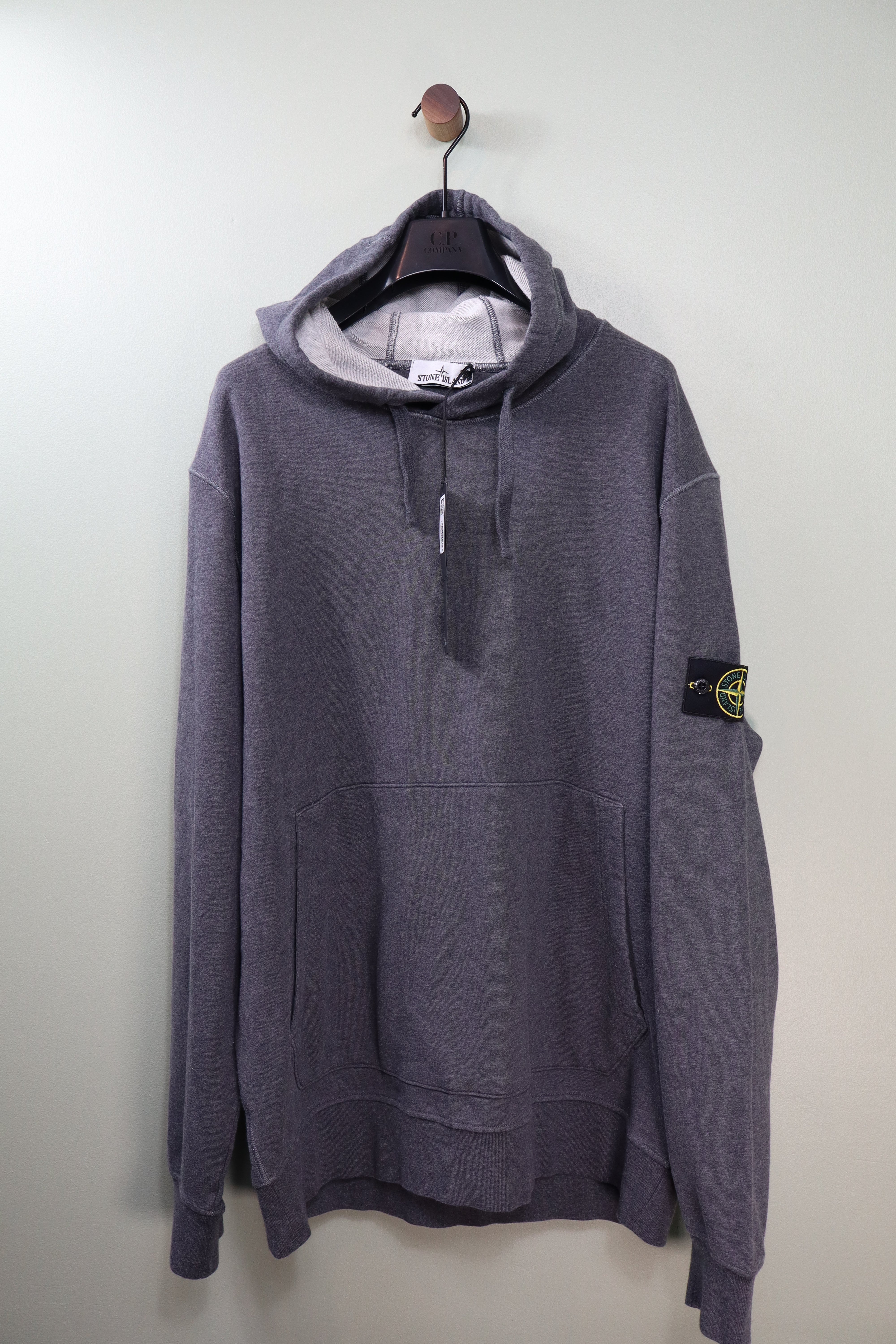 Stone Island Charcoal Grey Hoodie