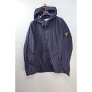 Stone Island Navy Nylon Metal Jacket