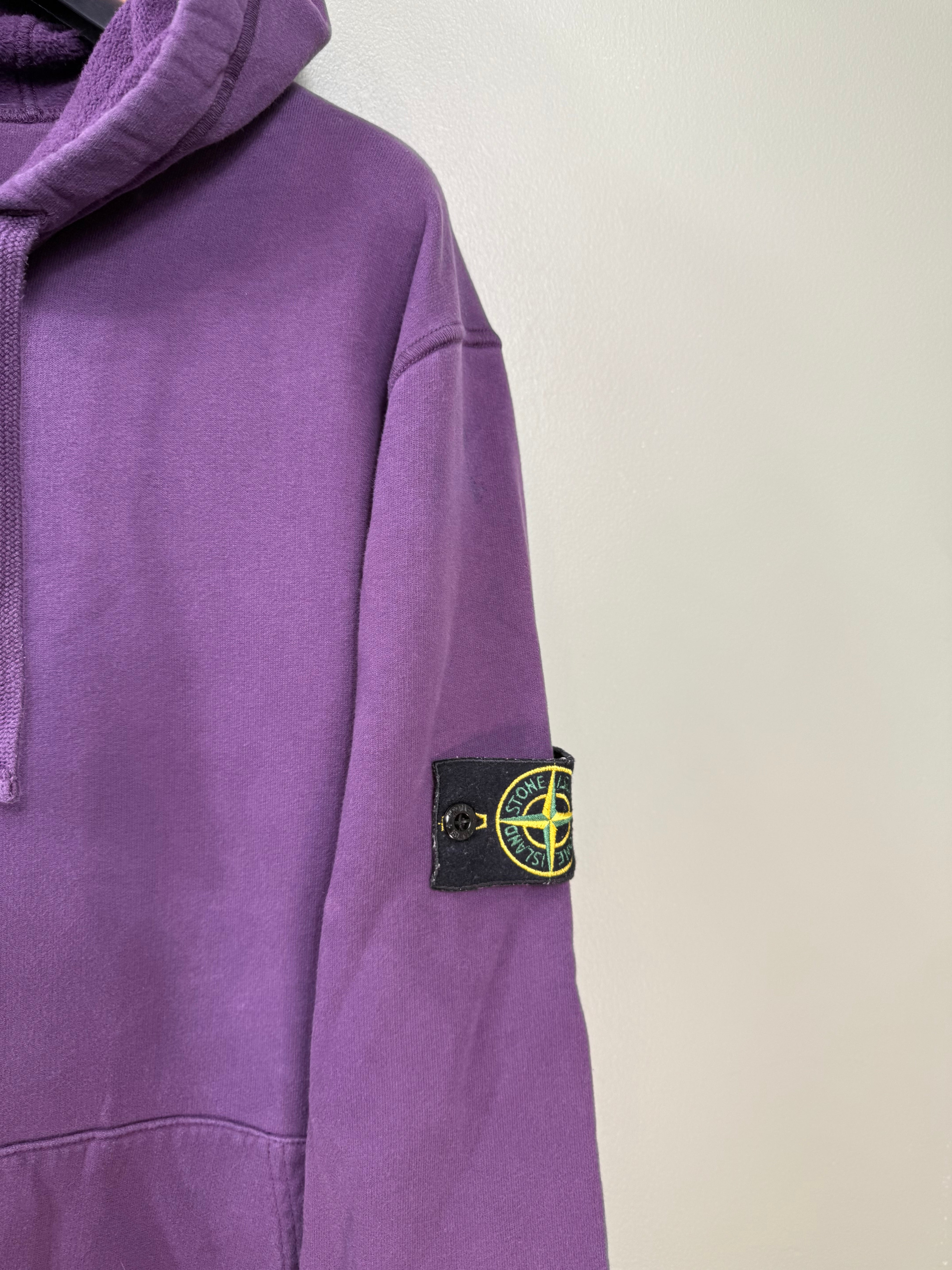 Stone Island Purple Hoodie