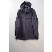 Stone Island Black Nylon Metal Watro Smock