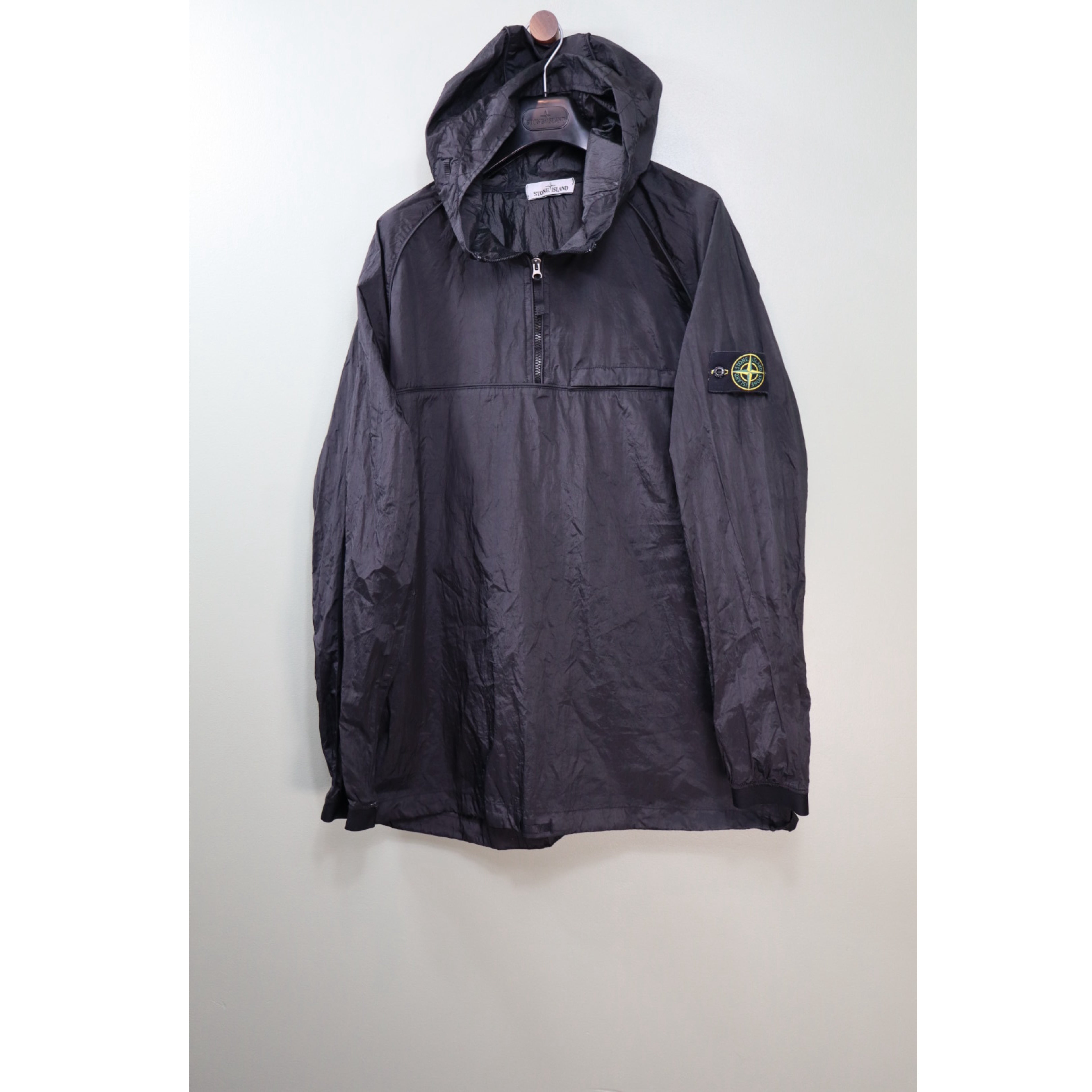 Stone Island Black Nylon Metal Watro Smock