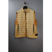 Stone Island Yellow Micro Yarn Down Gilet