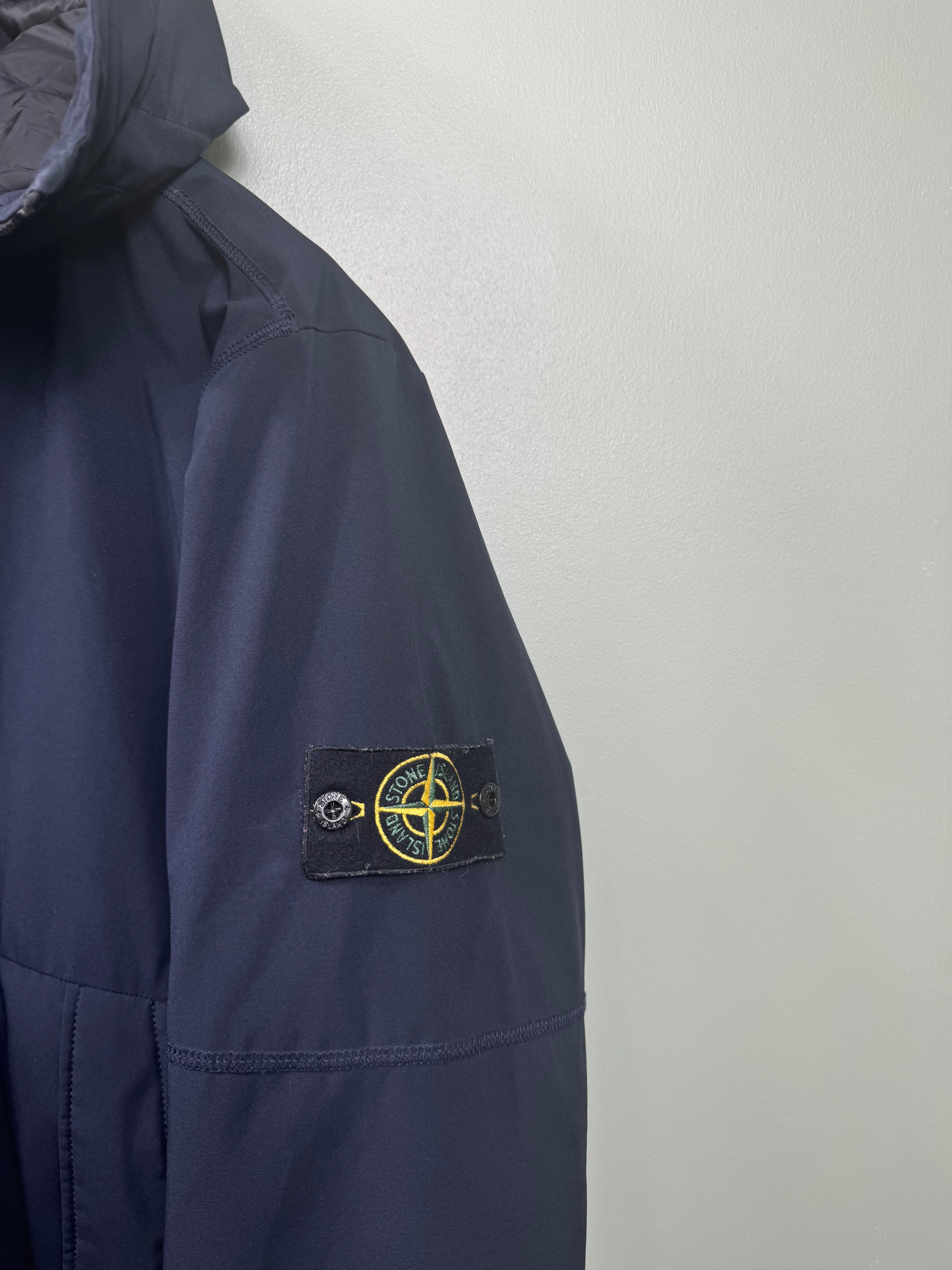 Stone Island Navy Soft Shell Jacket