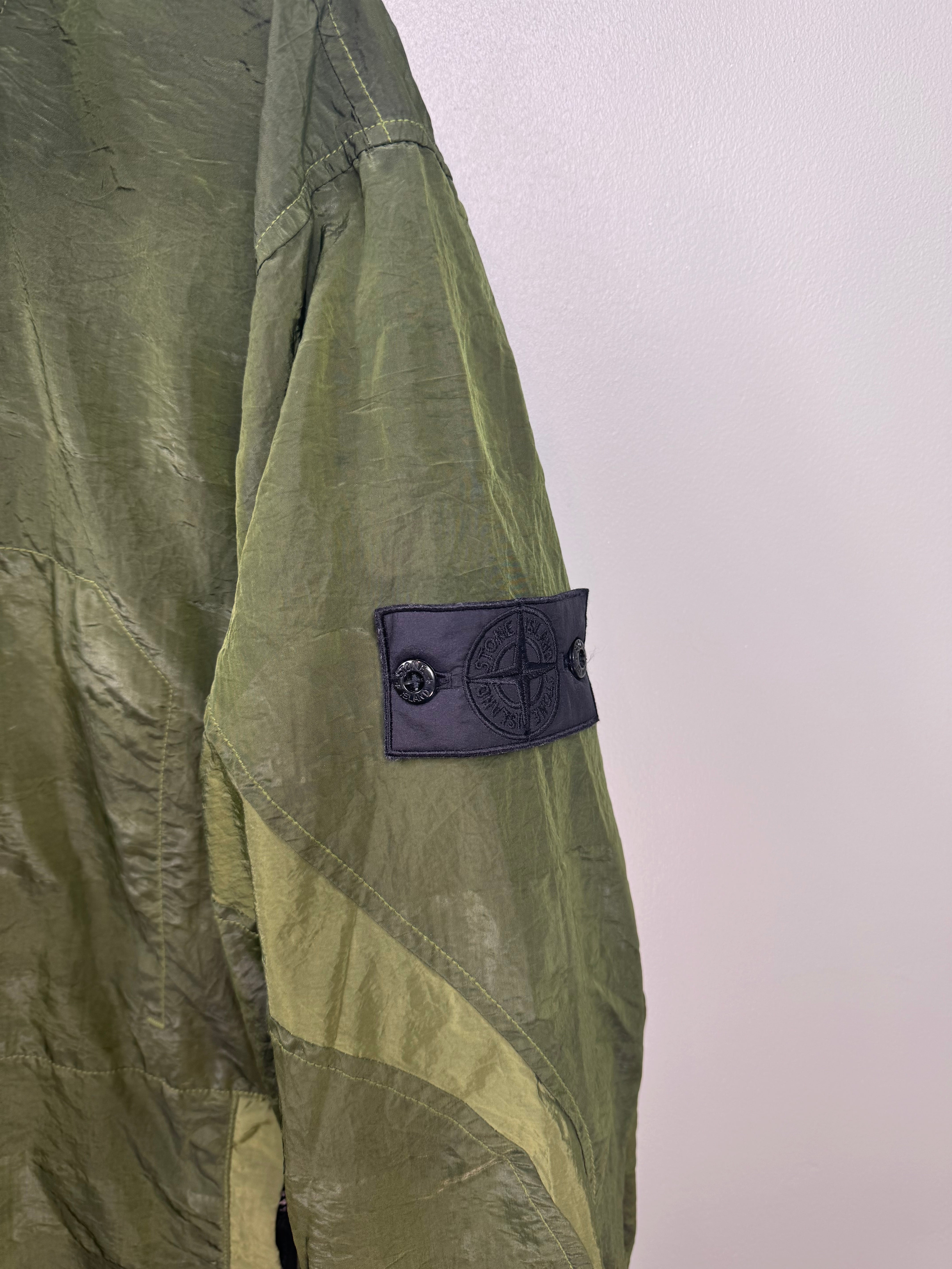 Stone Island Khaki Shadow Project Nylon Metal Smock