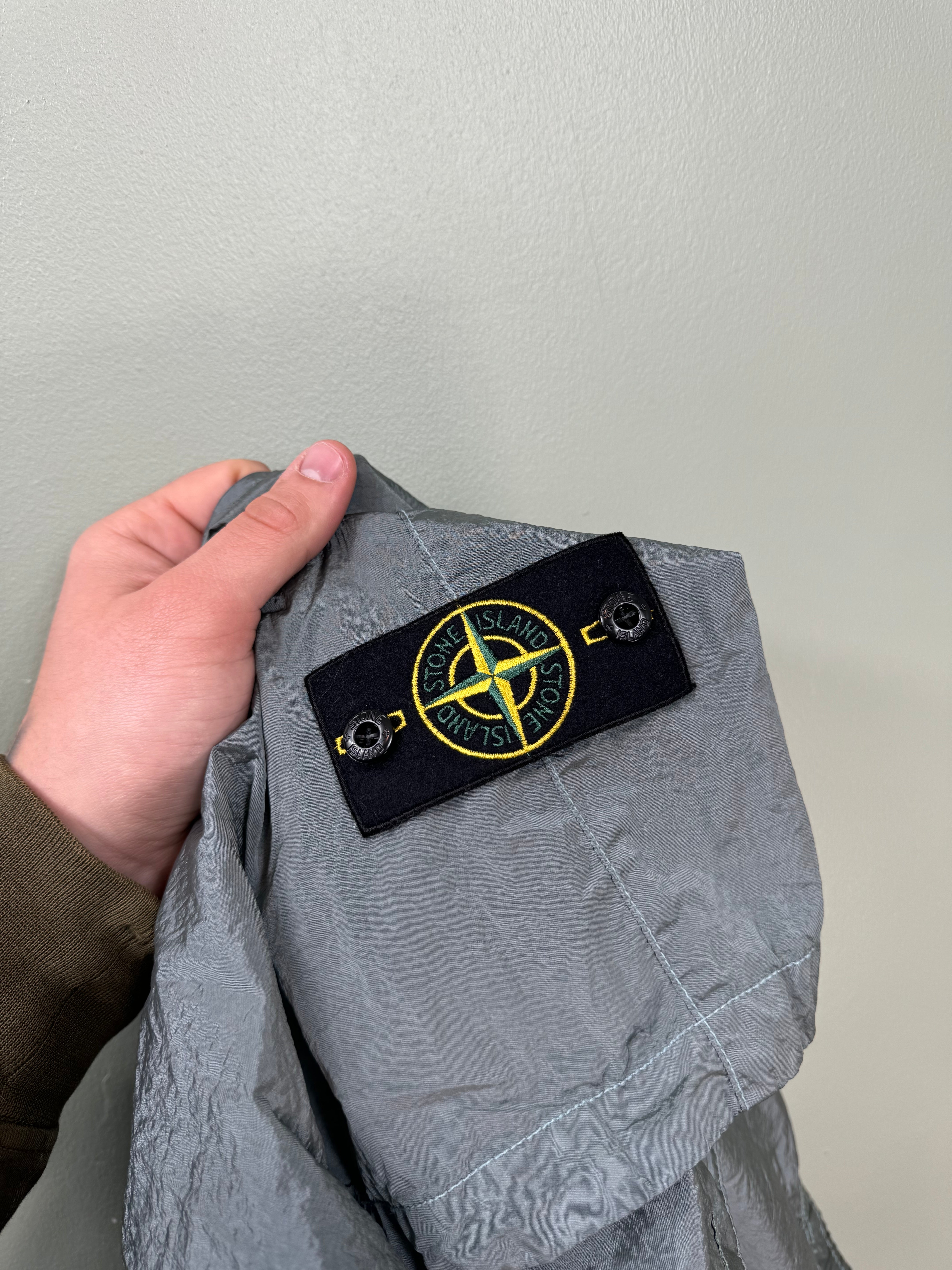 Stone Island Blue Nylon Metal CO Shorts