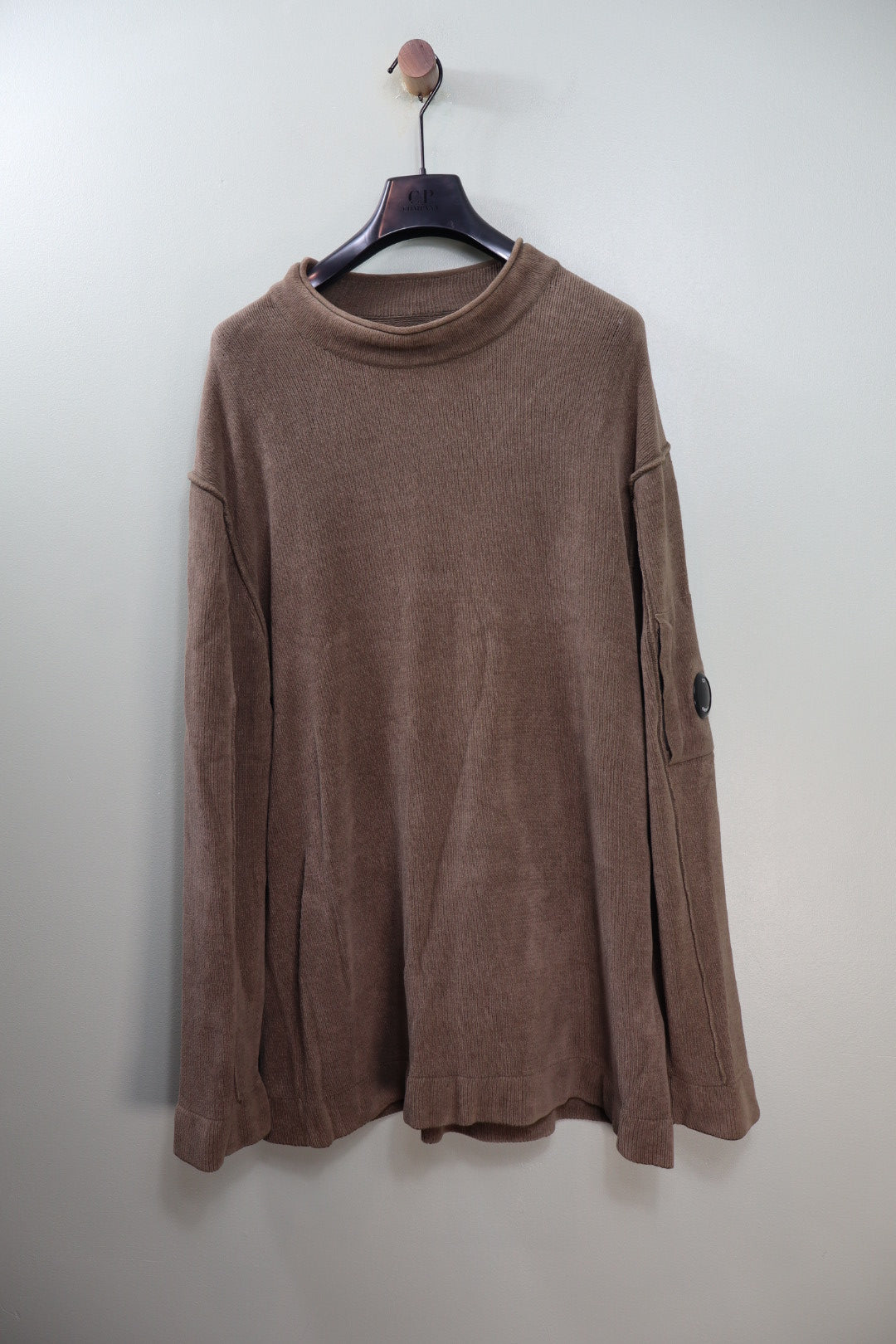 C.P. Company Khaki Towel Knit Jumper