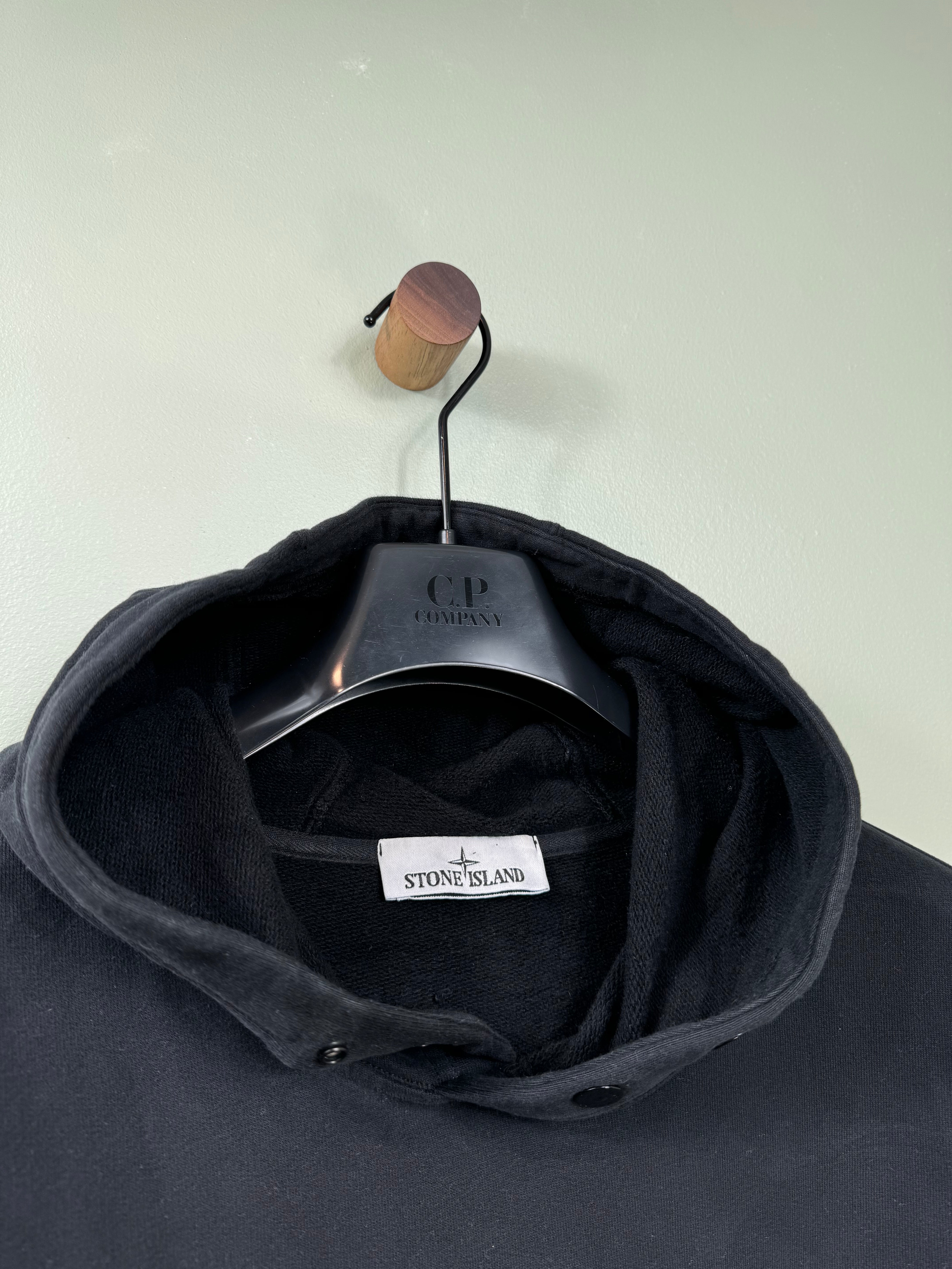Stone Island Black Hoodie