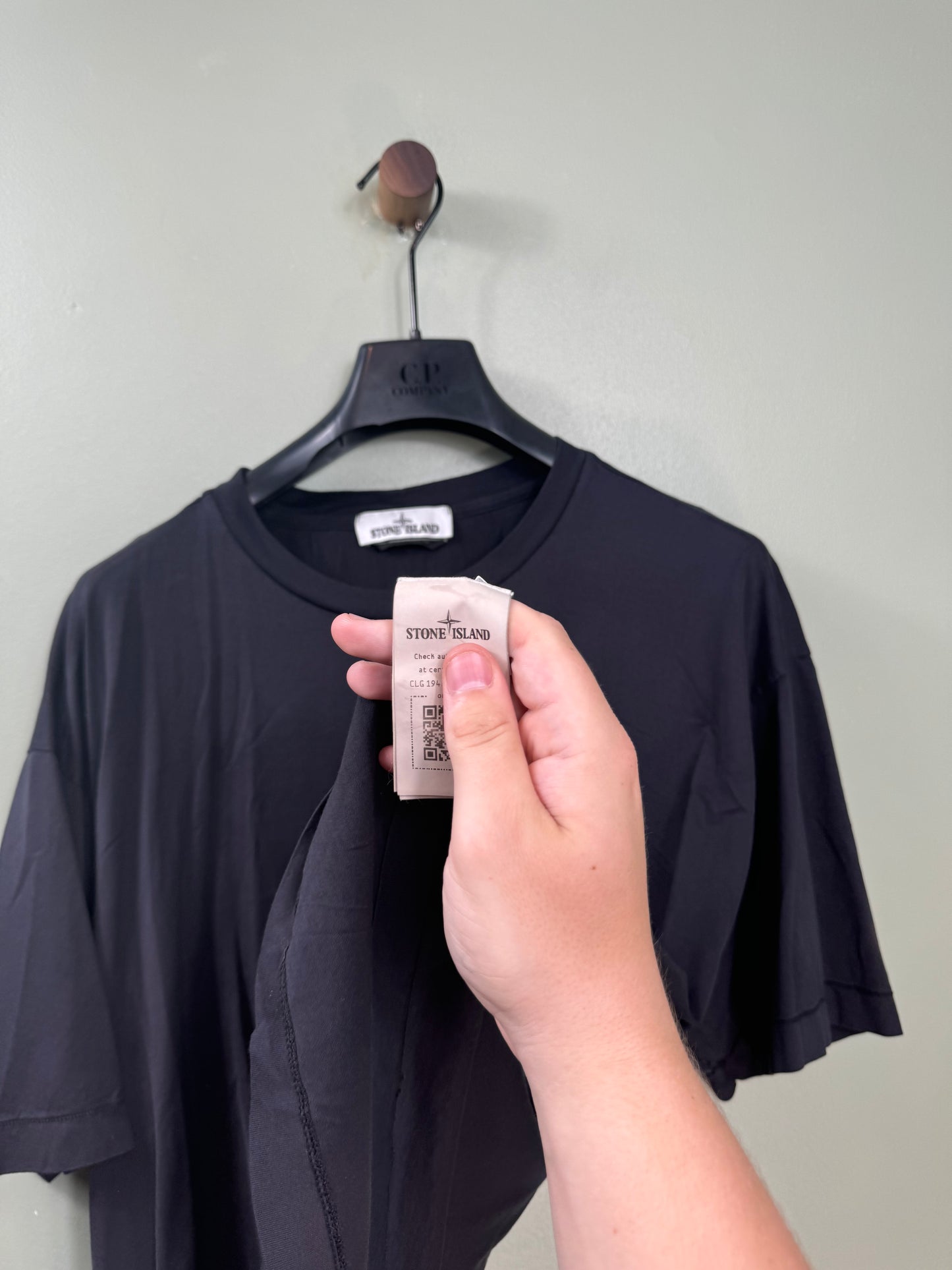 Stone Island Black T-Shirt