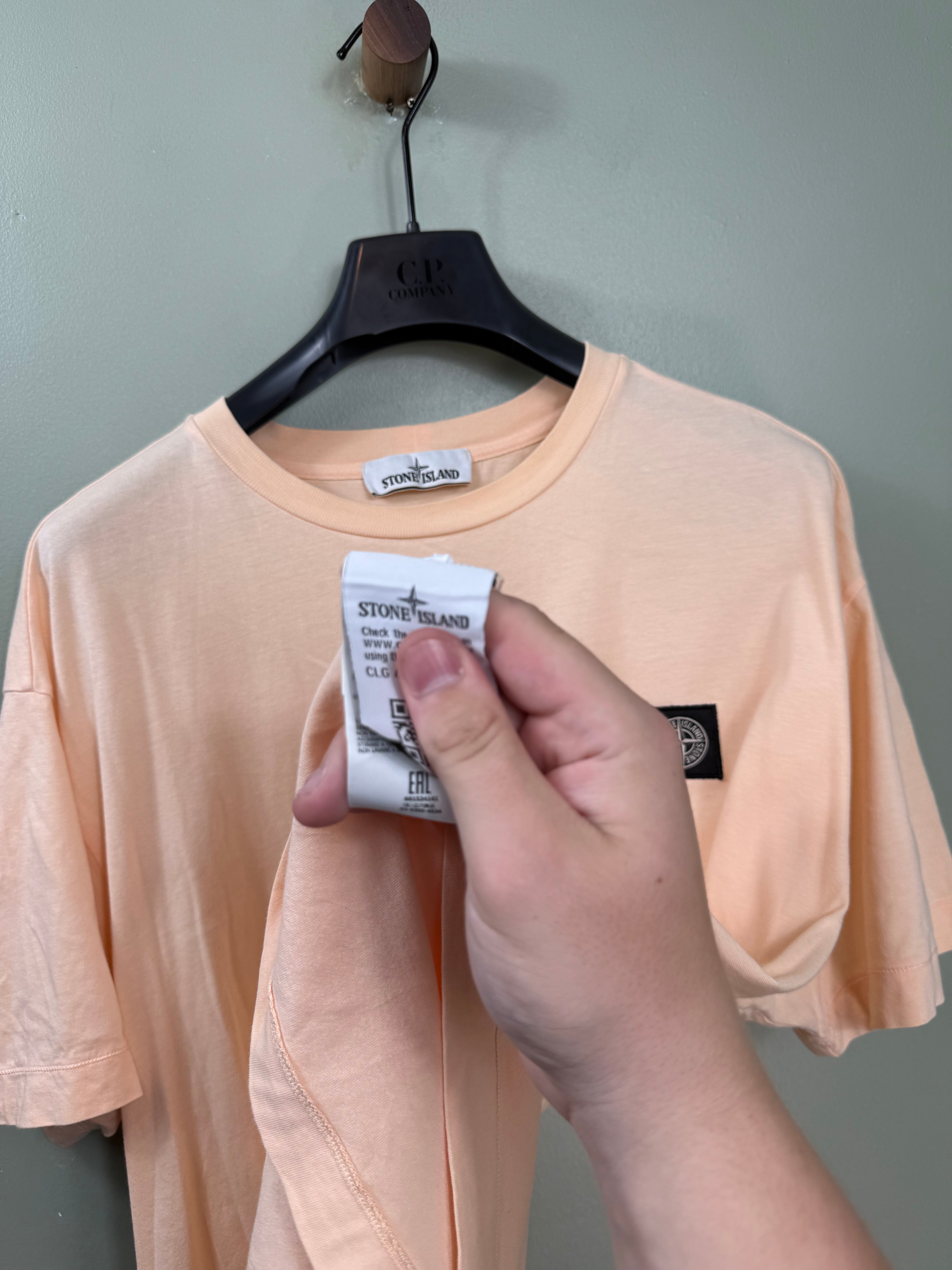 Stone Island Peach T-Shirt