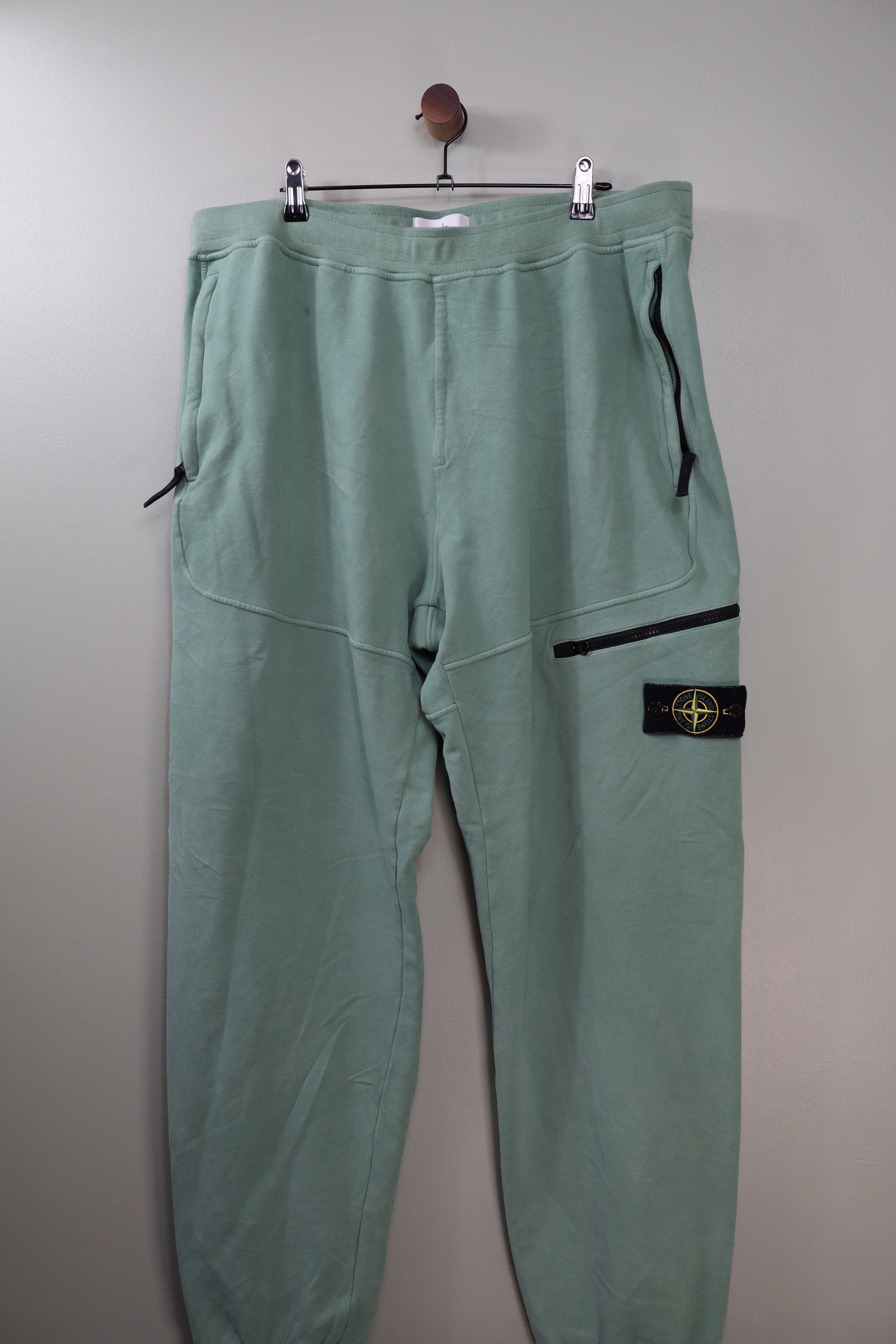 Stone Island Pastel Green Joggers