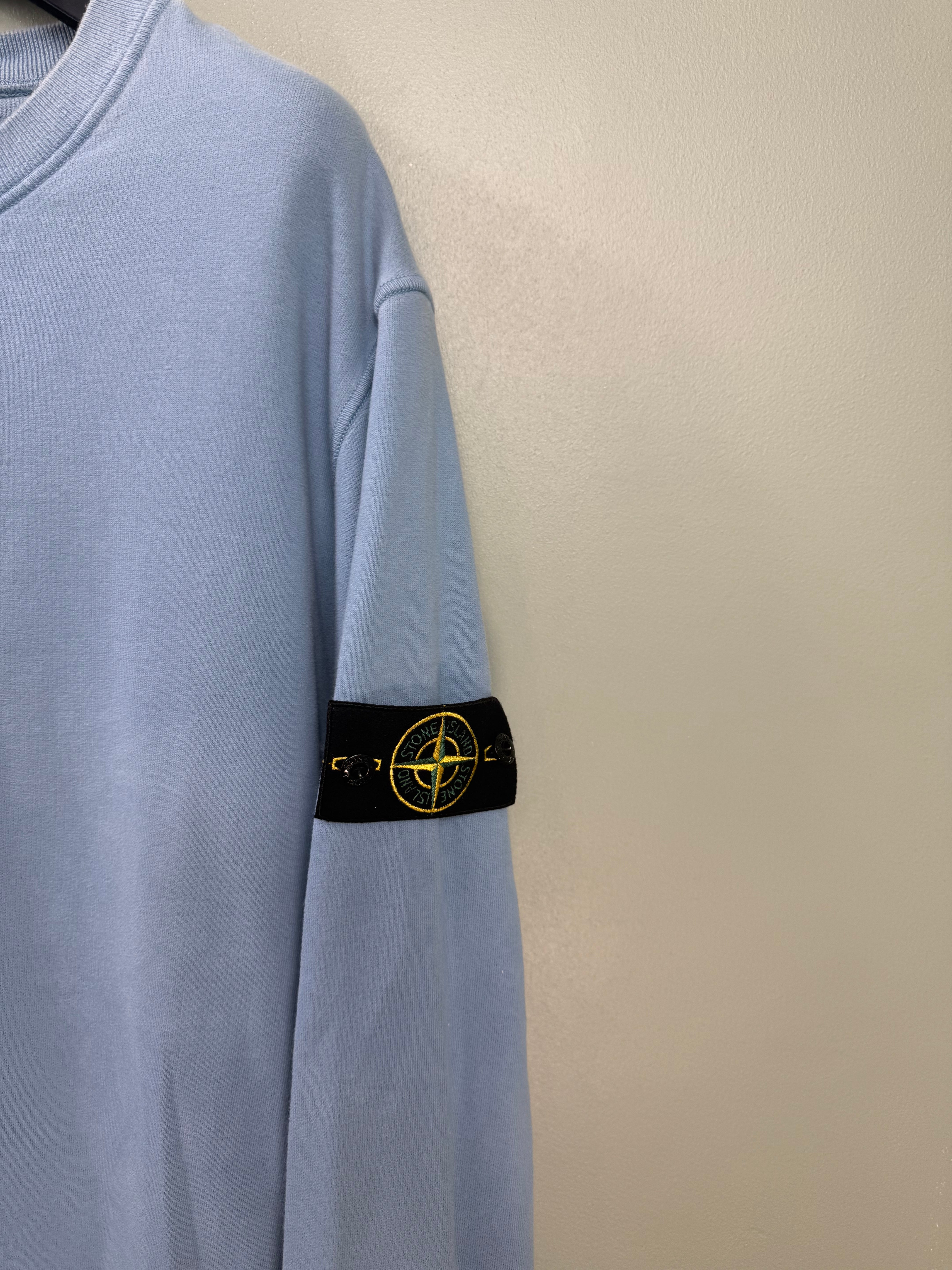 Stone Island Baby Blue Jumper