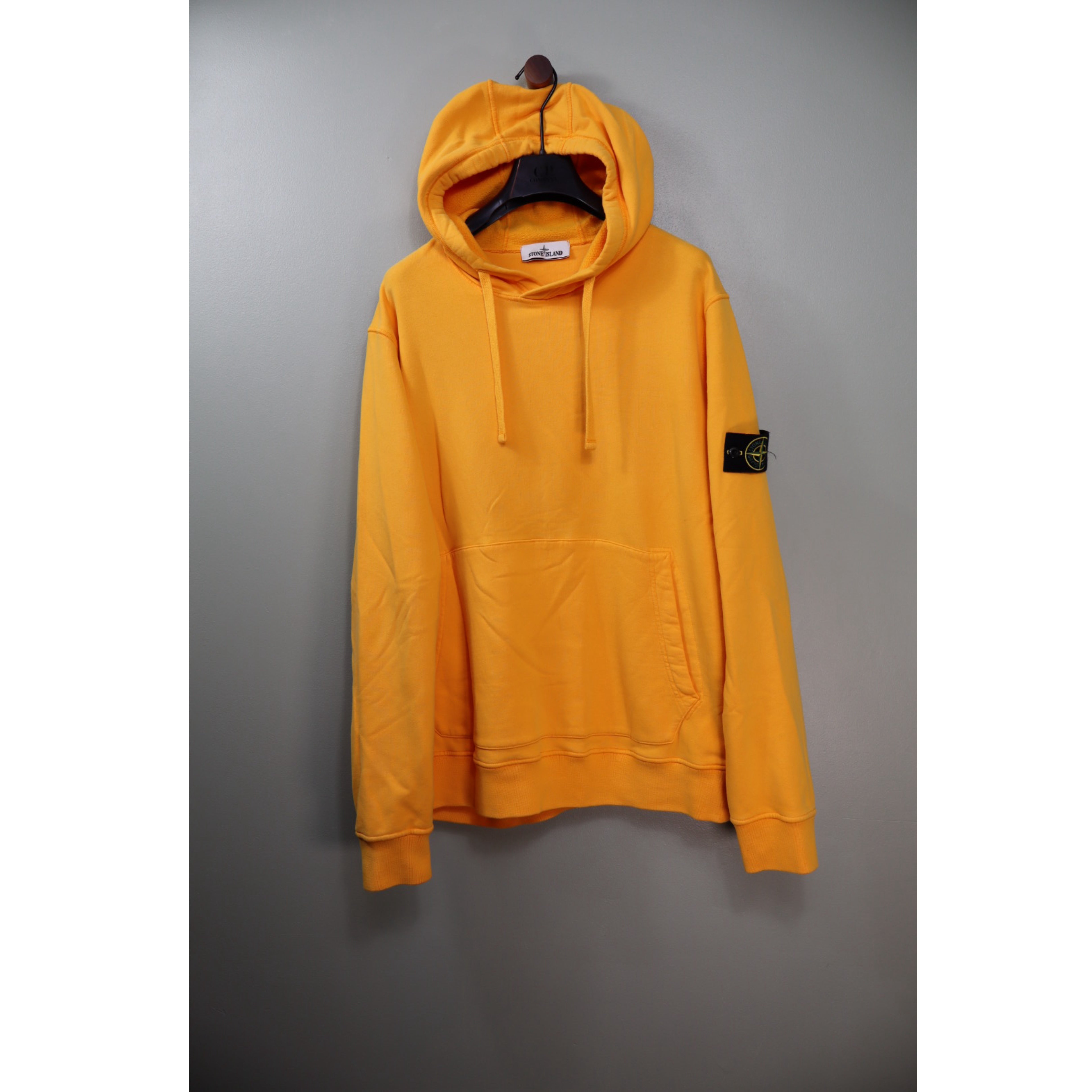 Stone Island Orange Hoodie