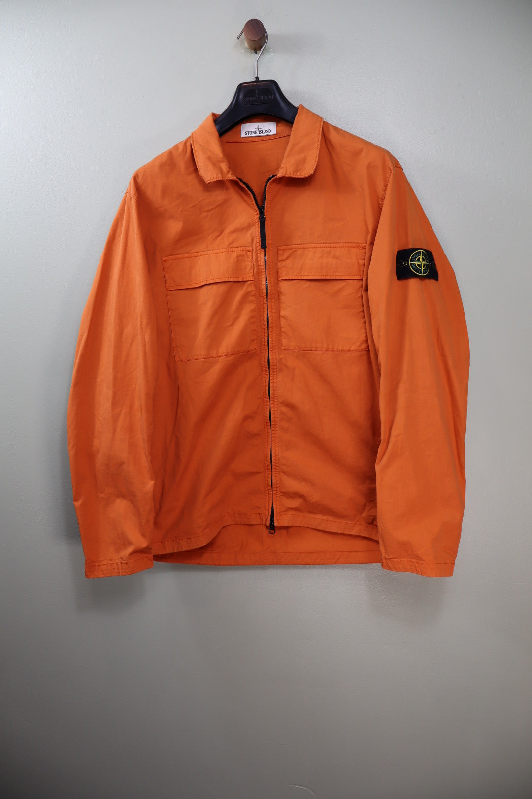 Stone Island Orange Overshirt