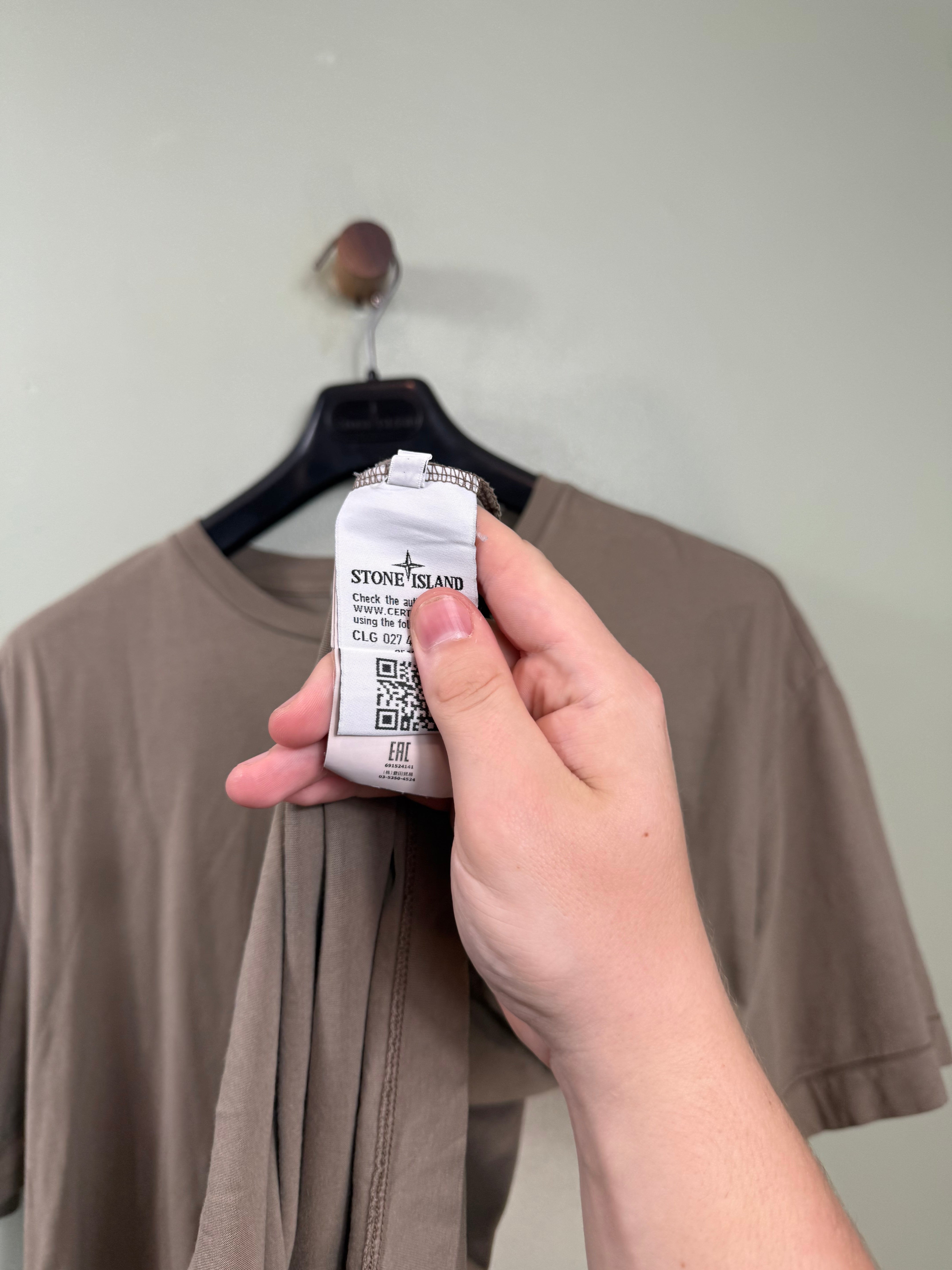 Stone Island Khaki T-Shirt