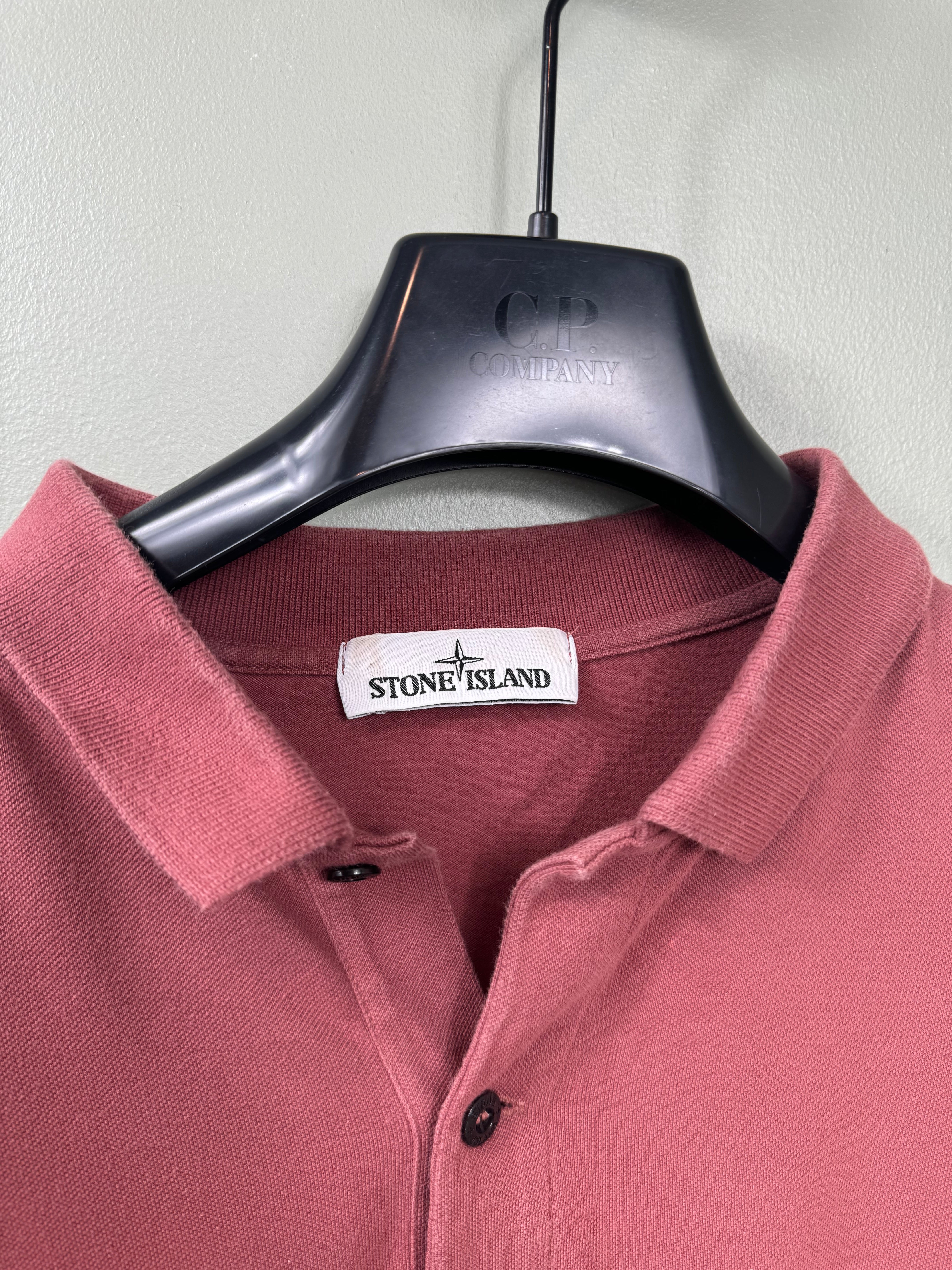 Stone Island Red Polo