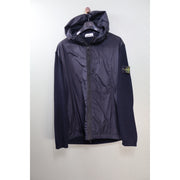 Stone Island Navy Crinkle Reps Knit Jacket