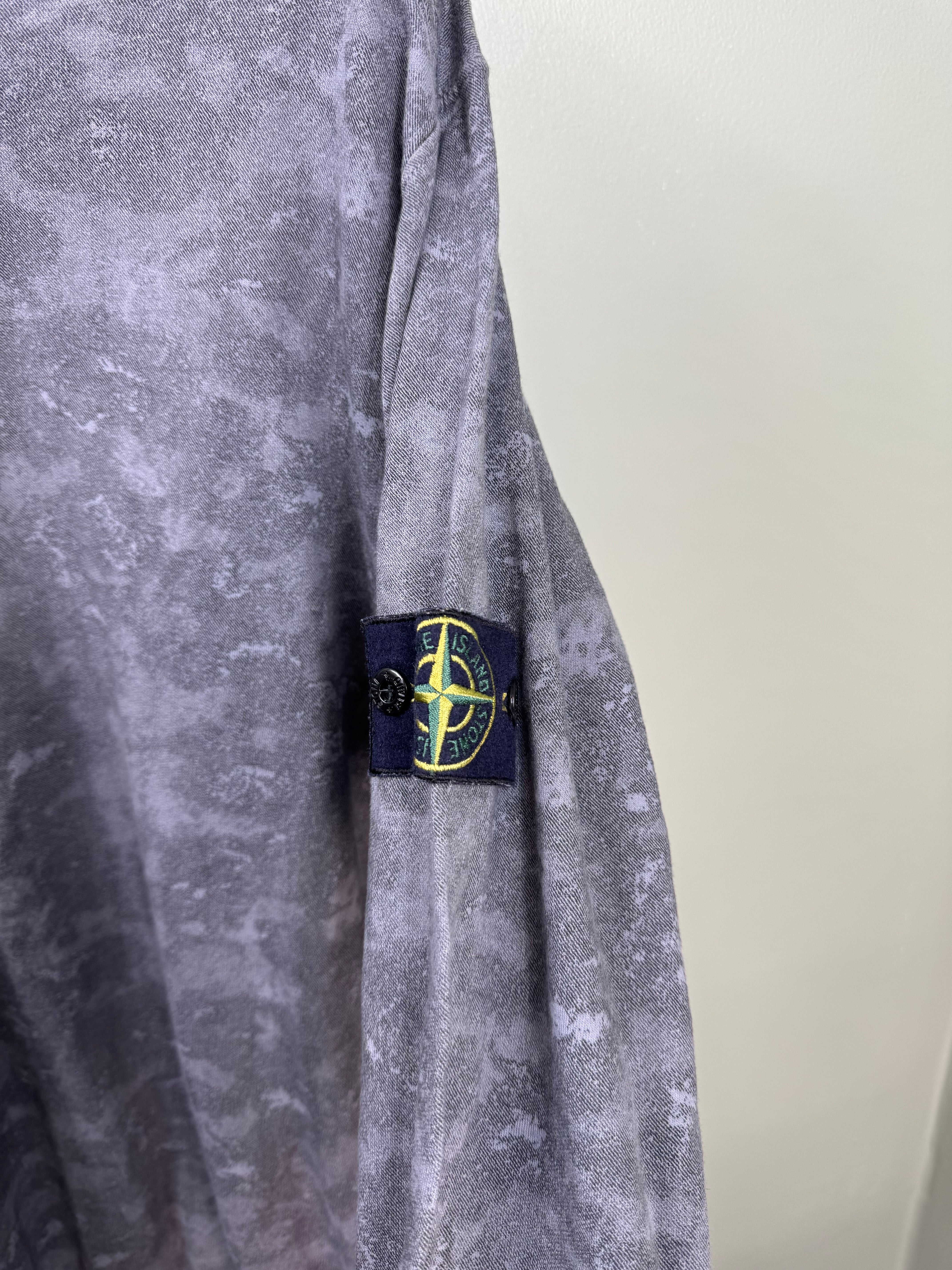 Stone Island Grey Camo Jumper