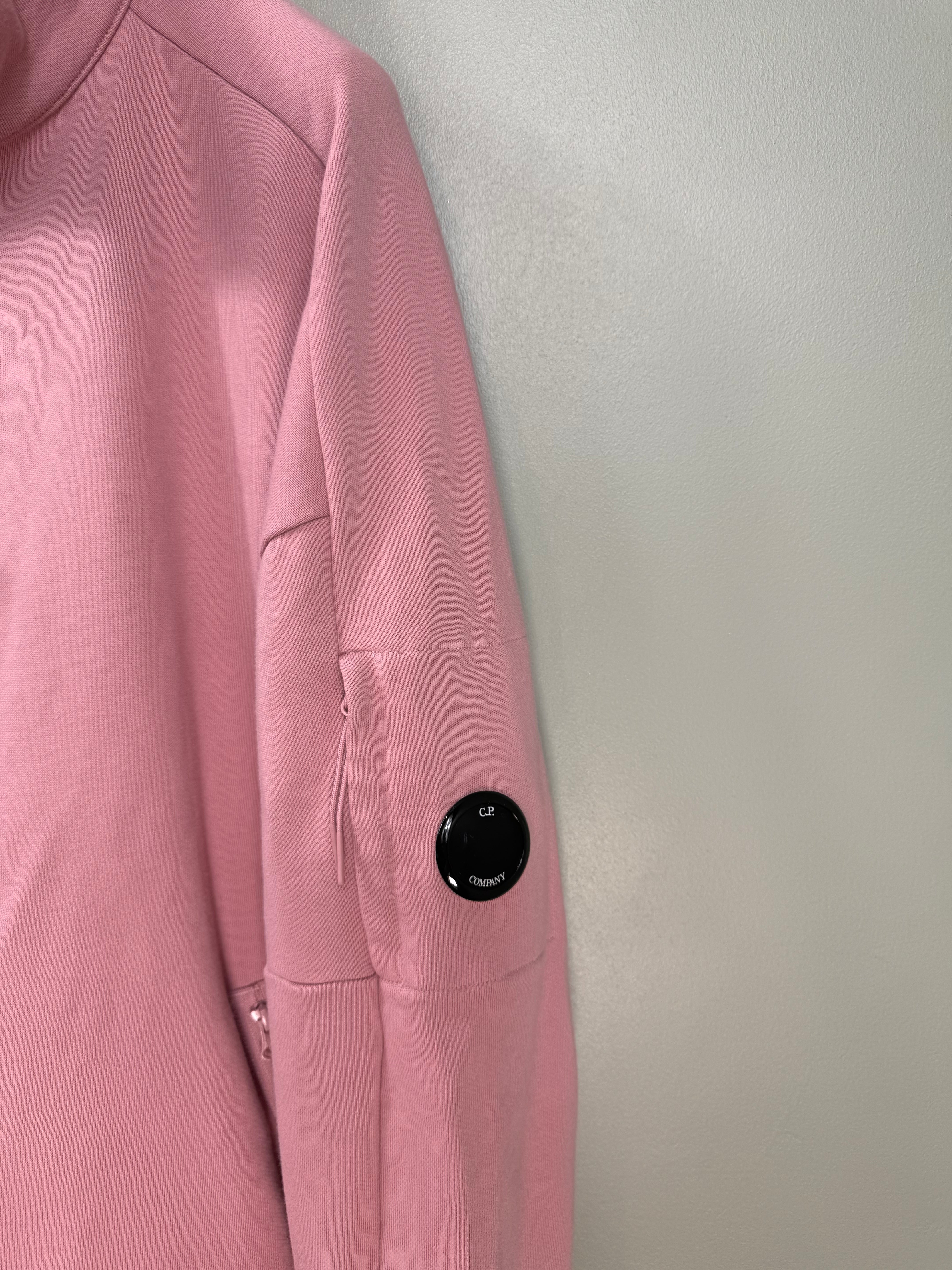 C.P. Company Pink 1/4 Zip Jumper