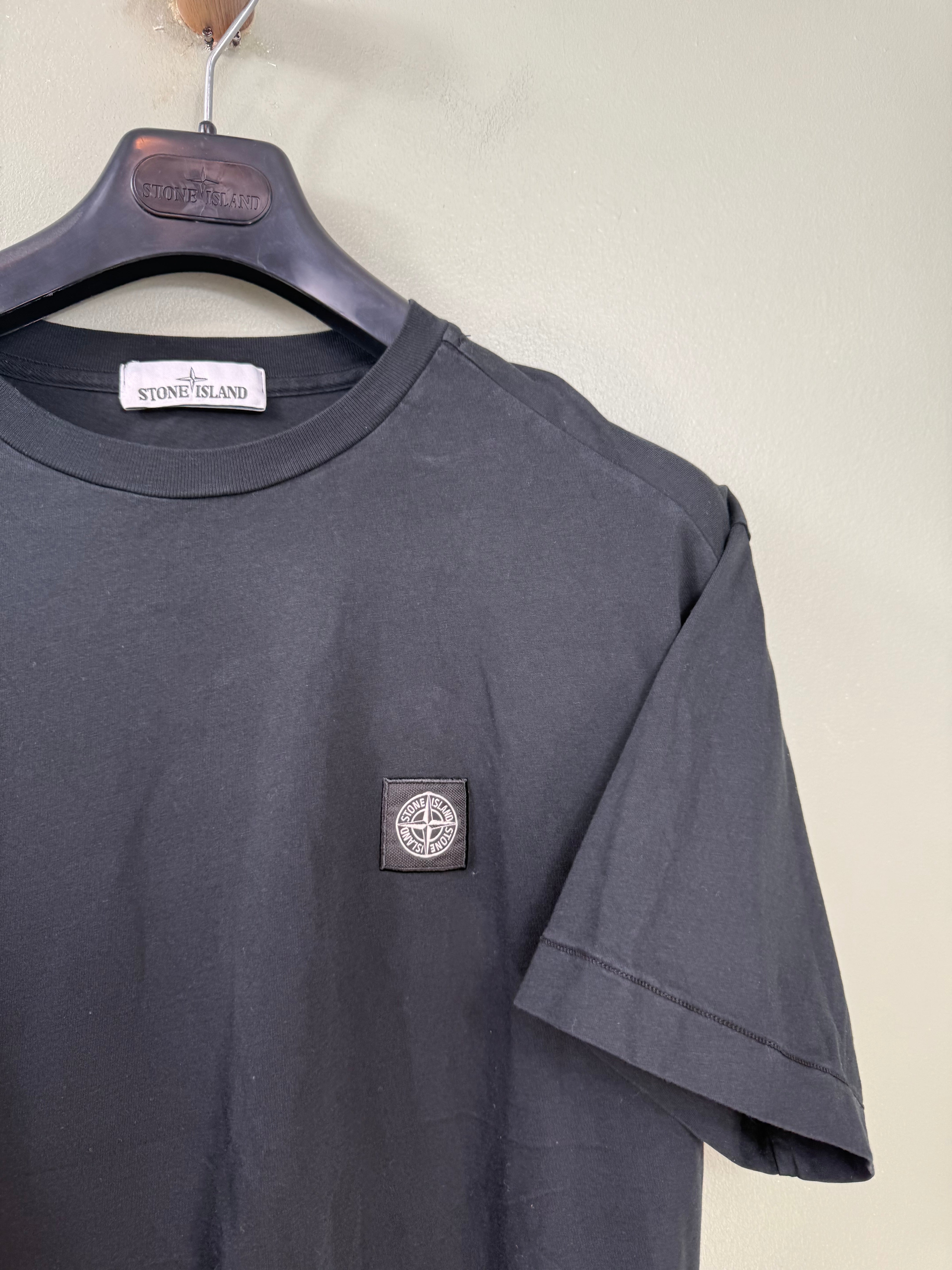 Stone Island Black T-Shirt