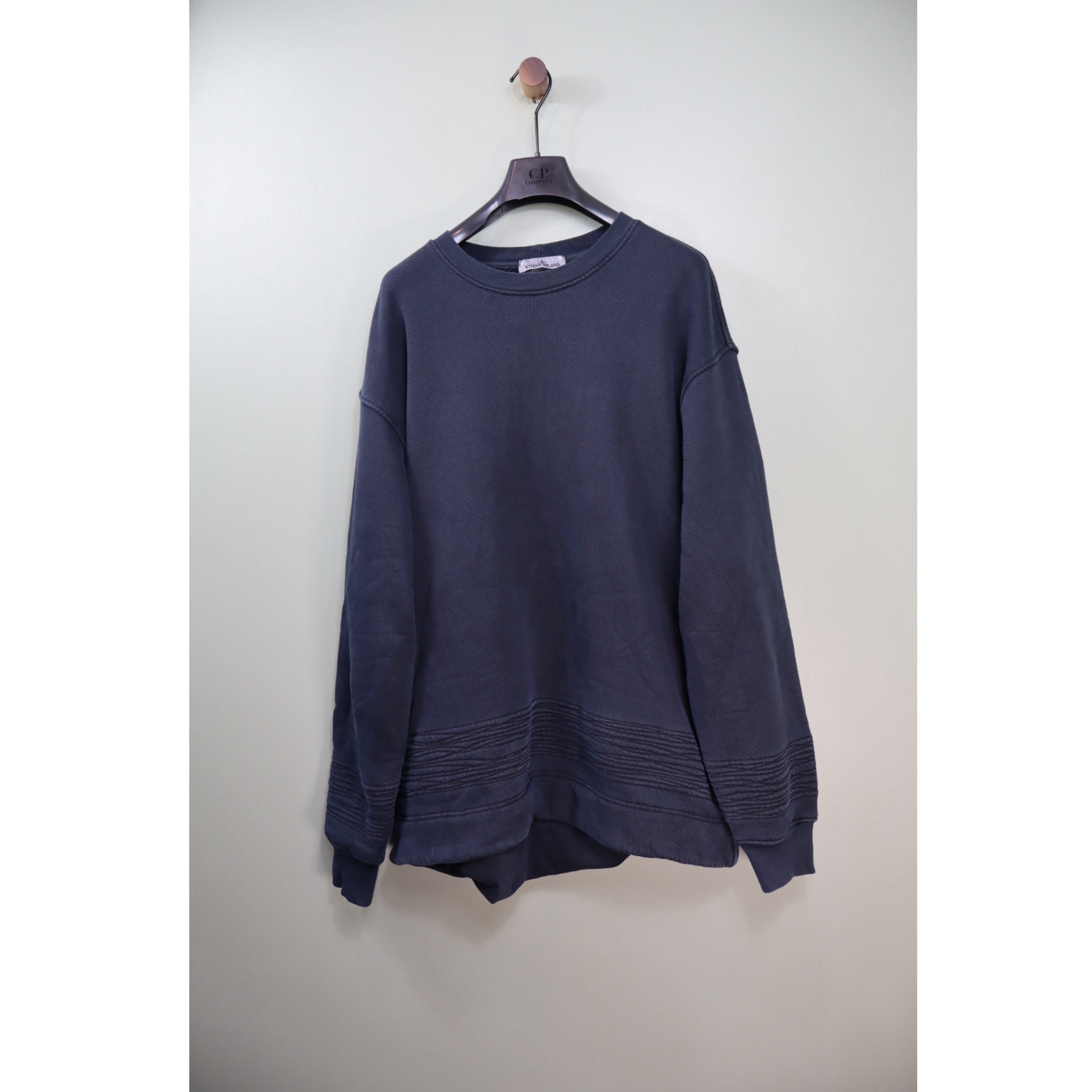 Stone Island Navy Heavyweight Jumper