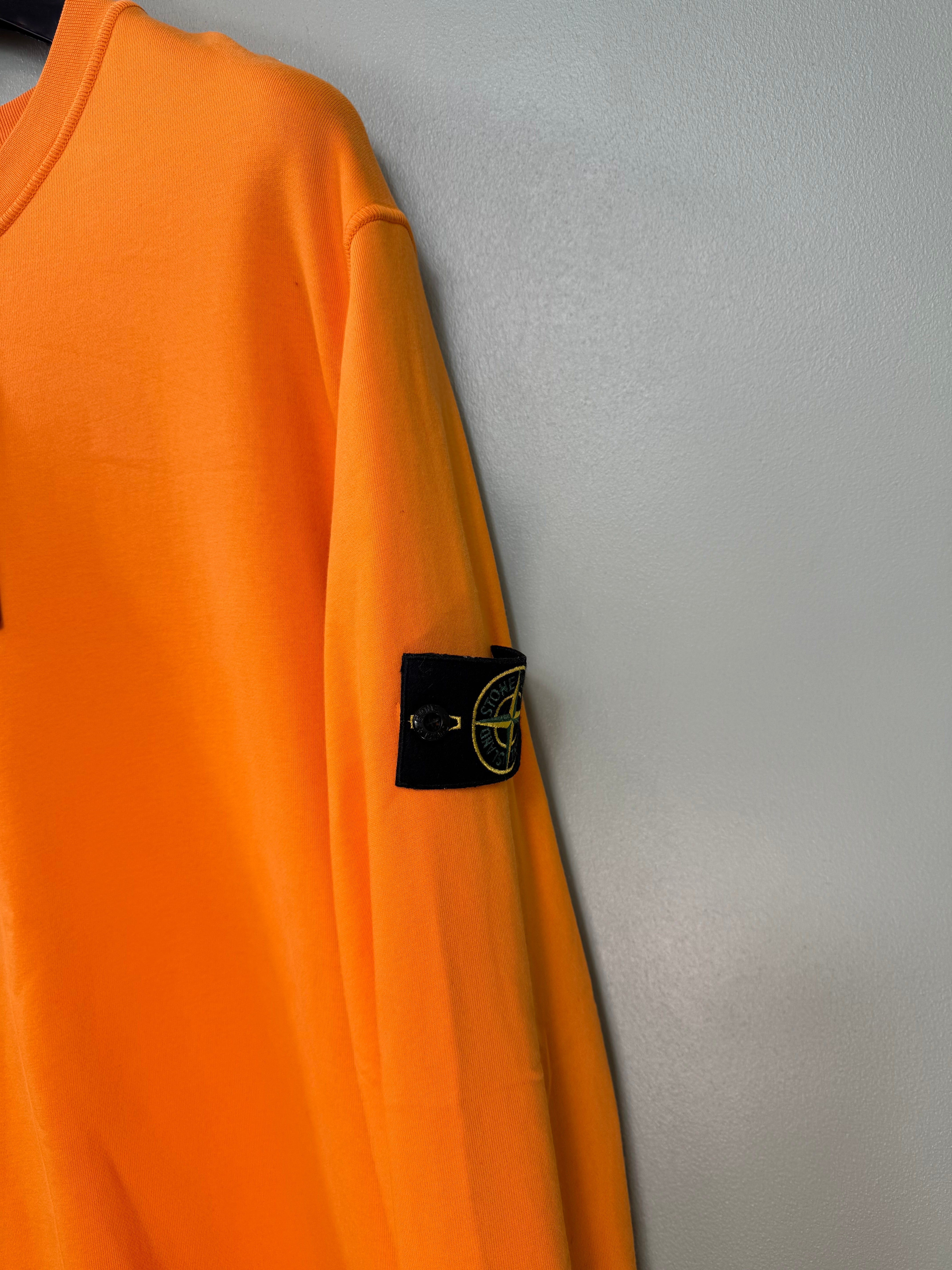 Stone Island Orange Jumper