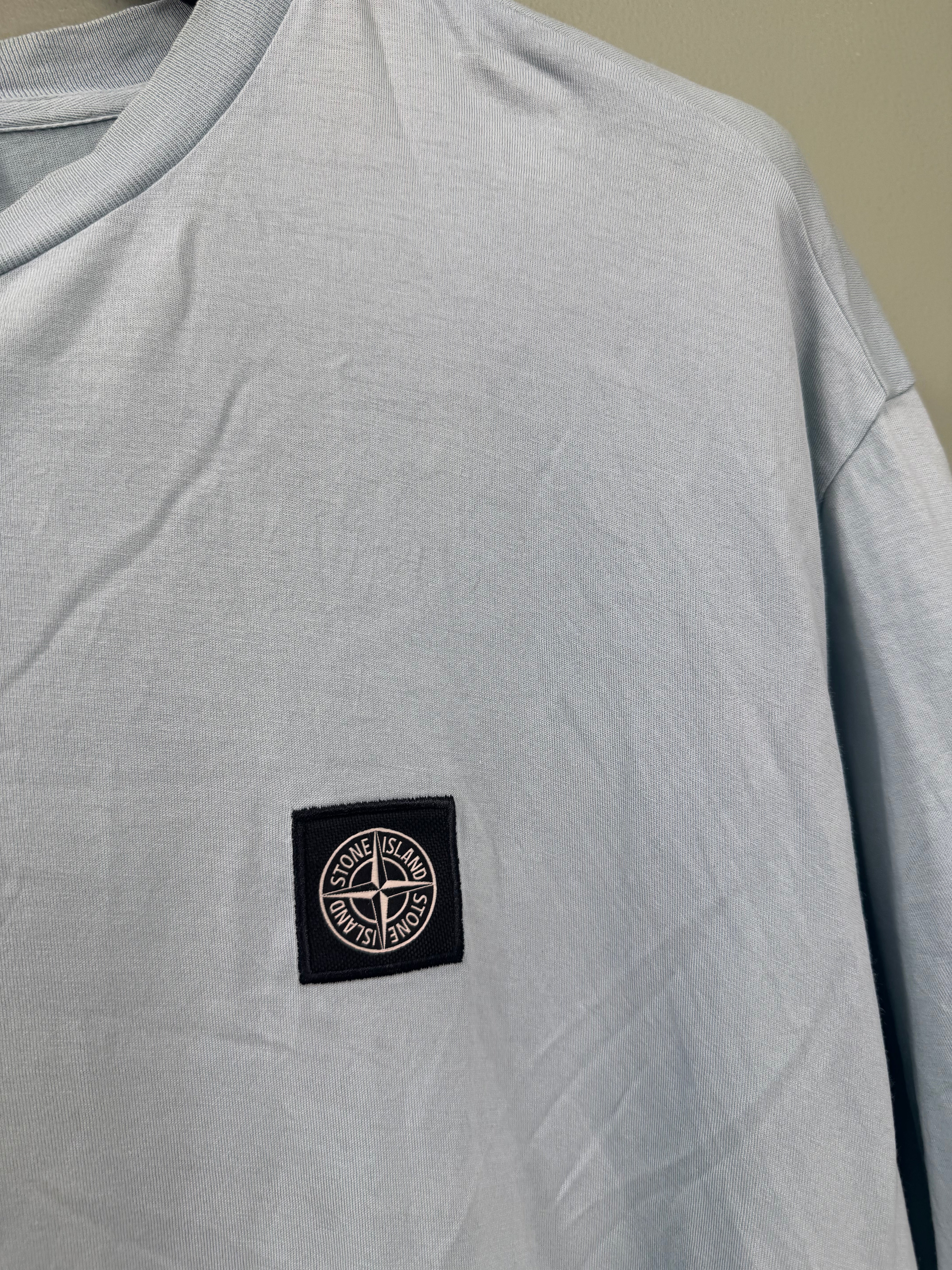 Stone Island Baby Blue T-Shirt