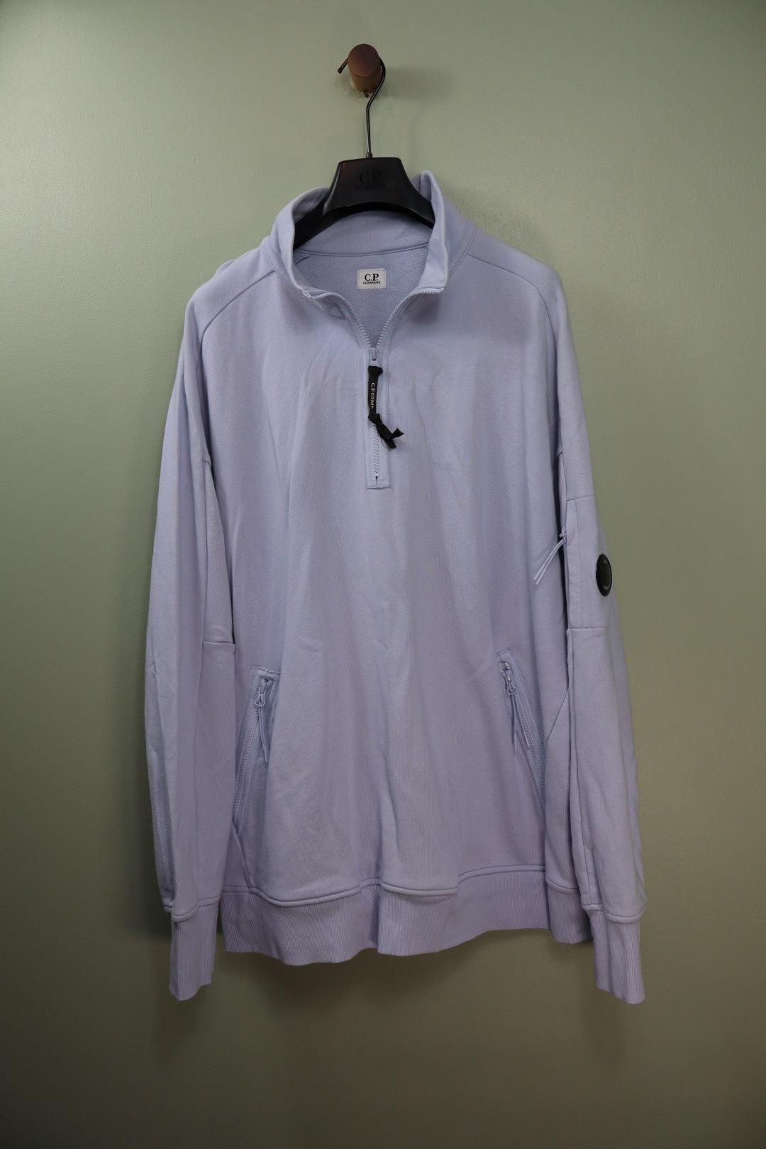 CP Company Violet 1/4 Zip Jumper