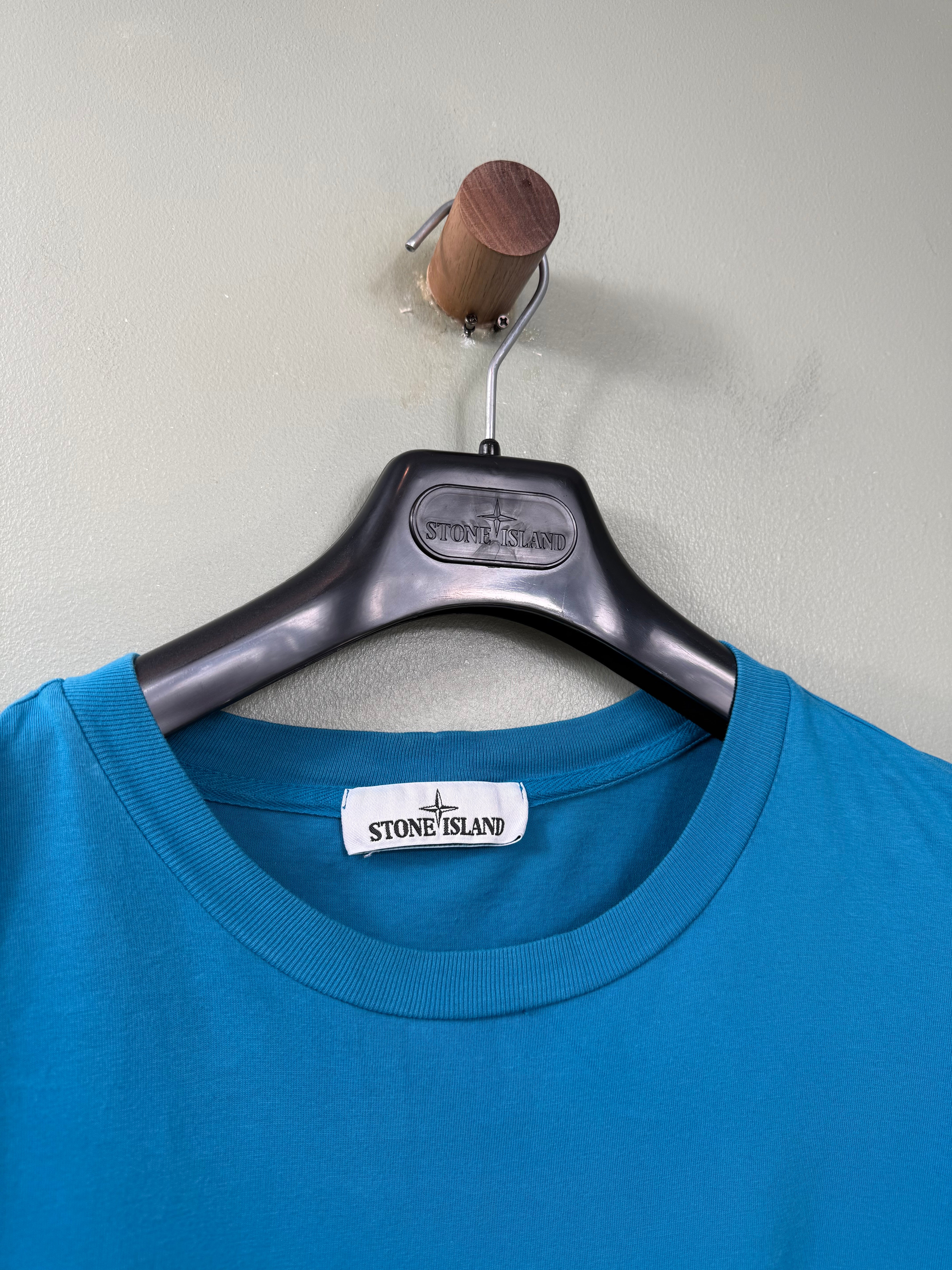 Stone Island Aqua Blue T-Shirt