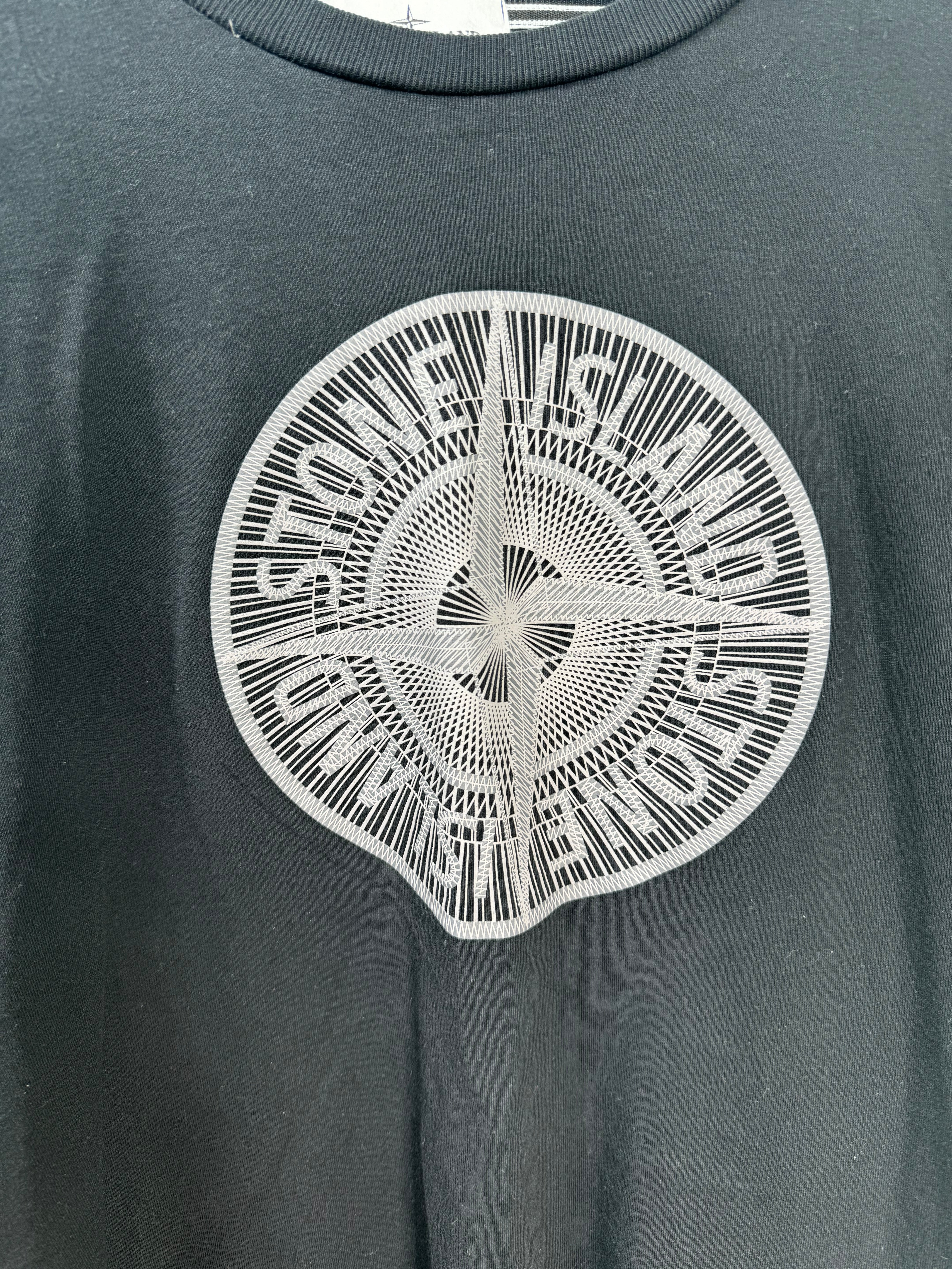 Stone Island Black Tee