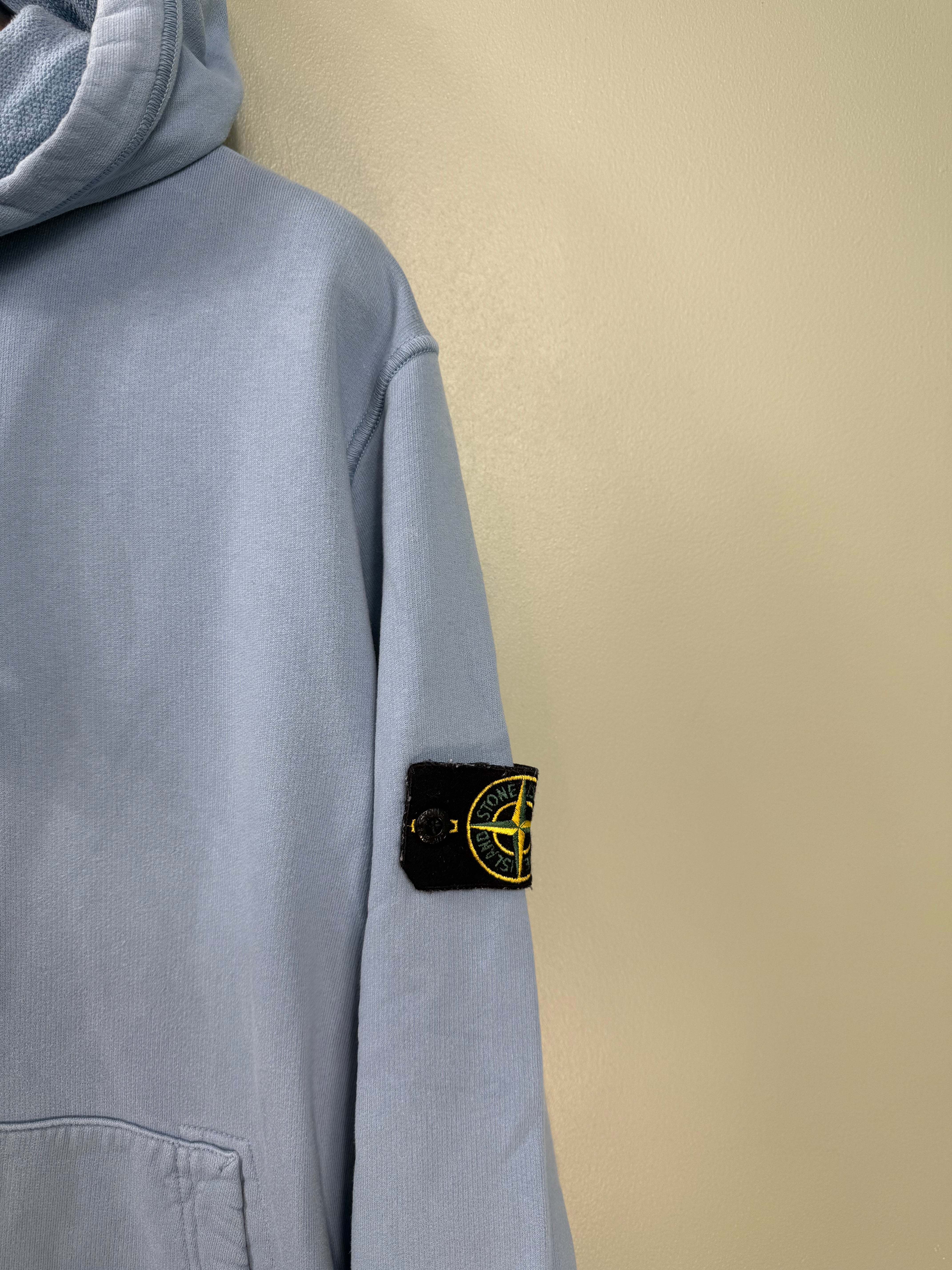 Stone Island Blue Hoodie
