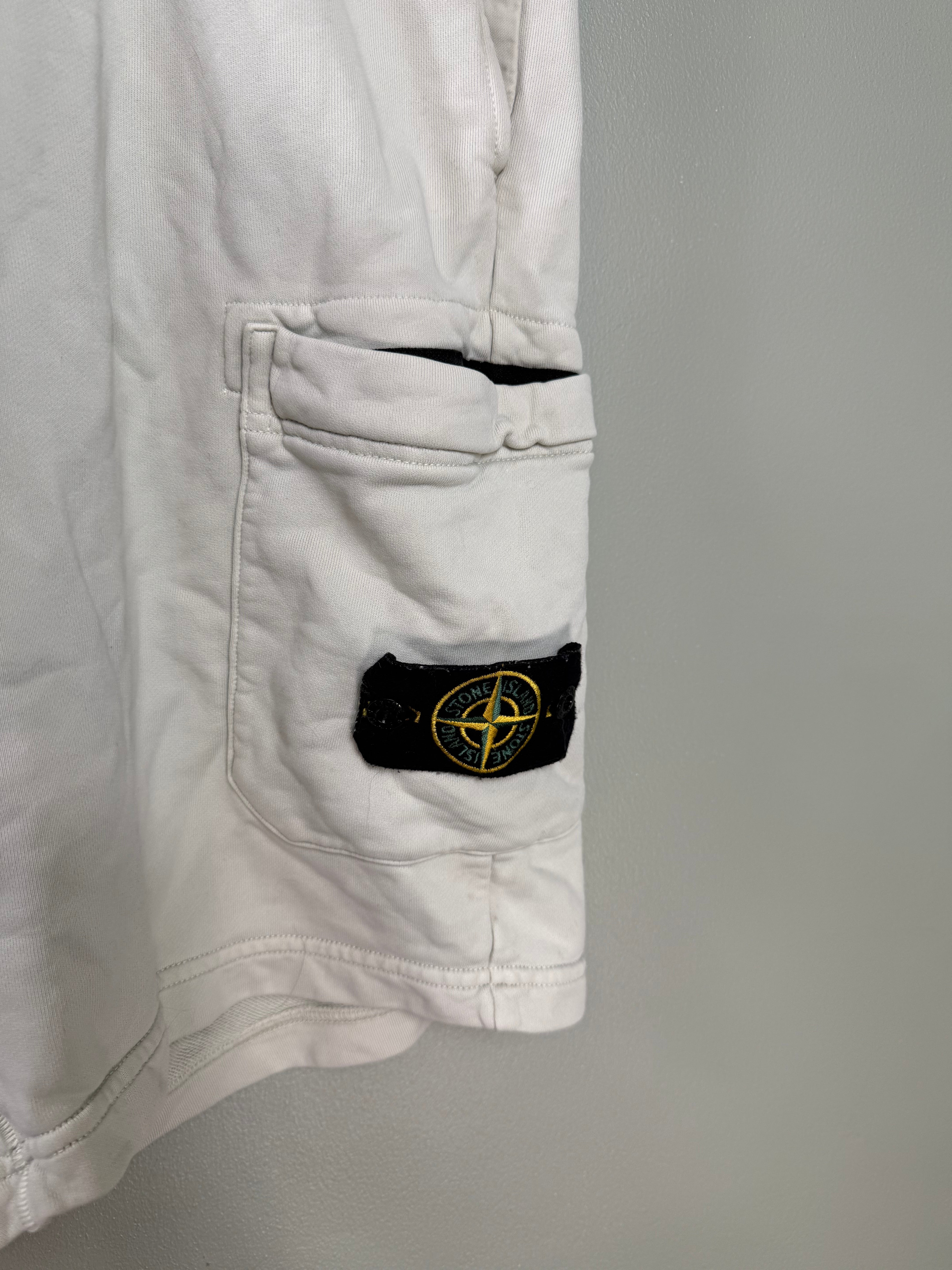 Stone Island Pastel Green Shorts