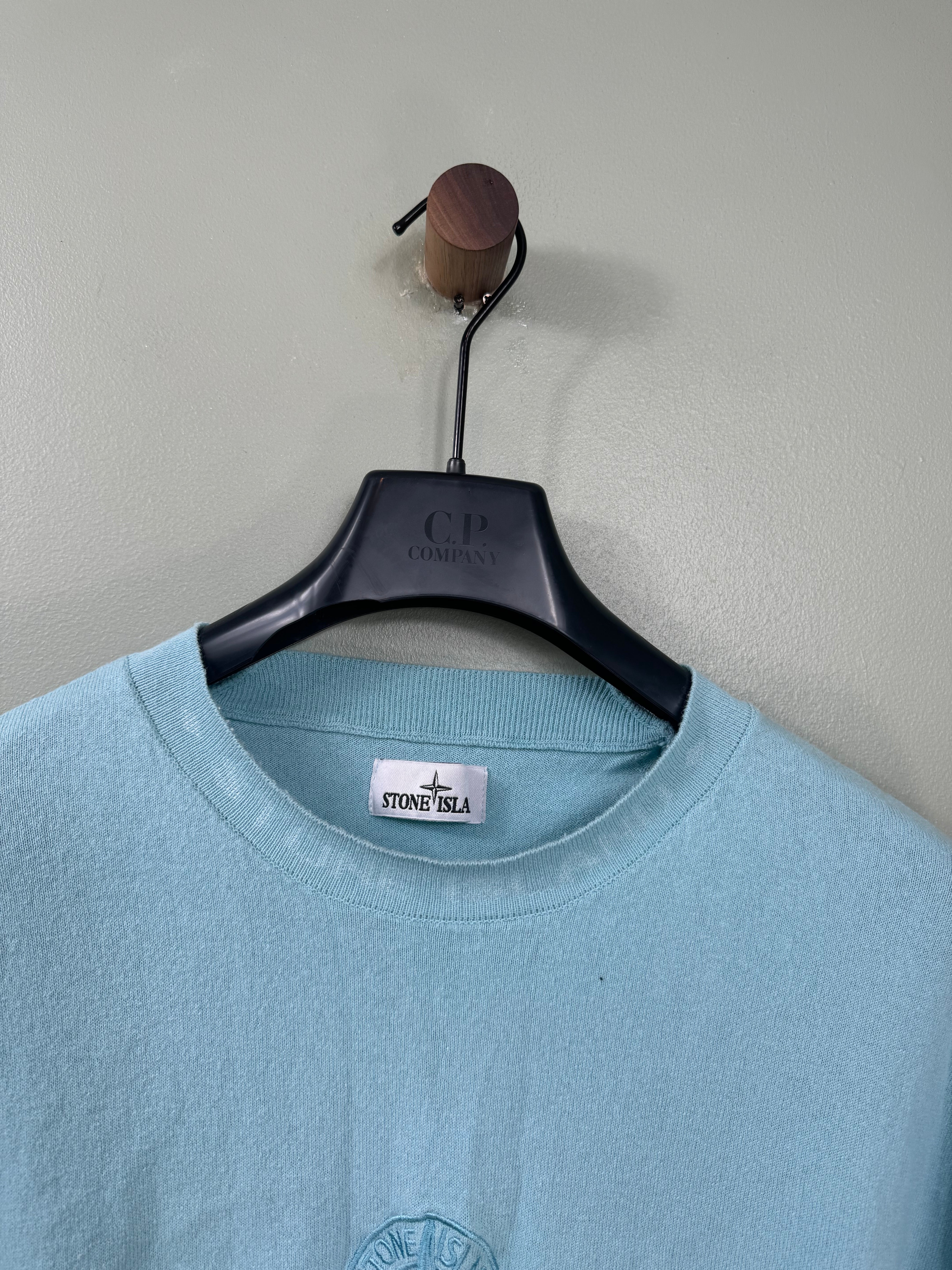 Stone Island Baby Blue Tee
