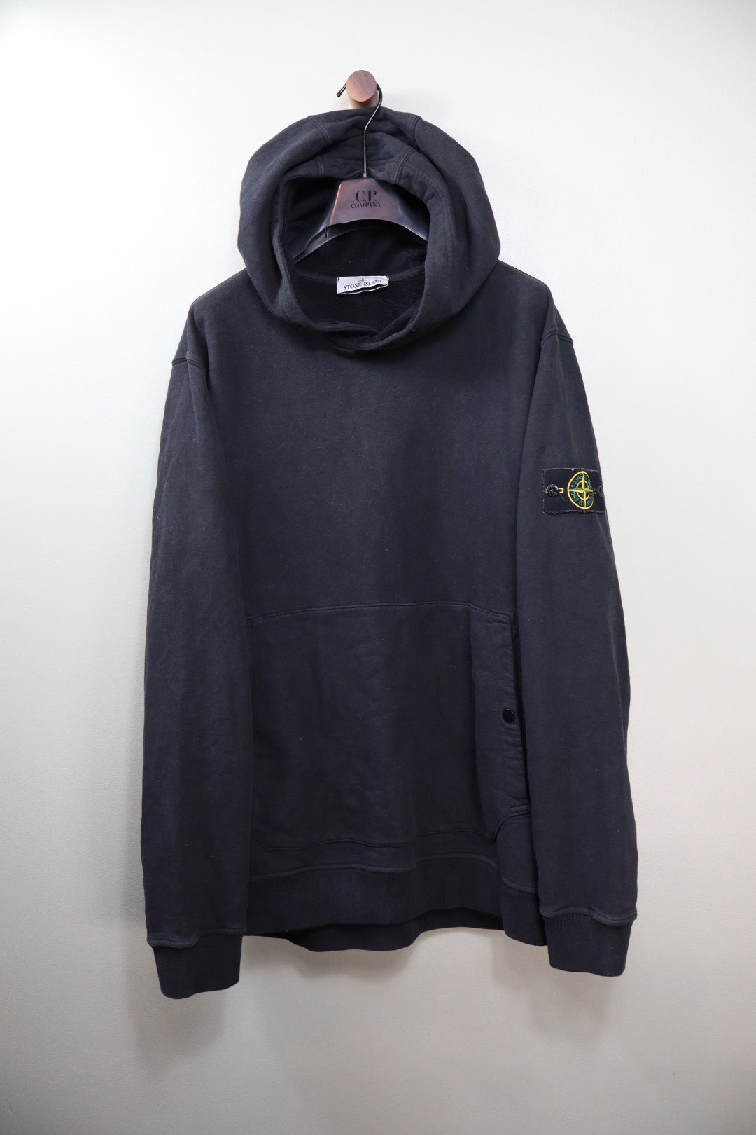 Stone Island Black Hoodie