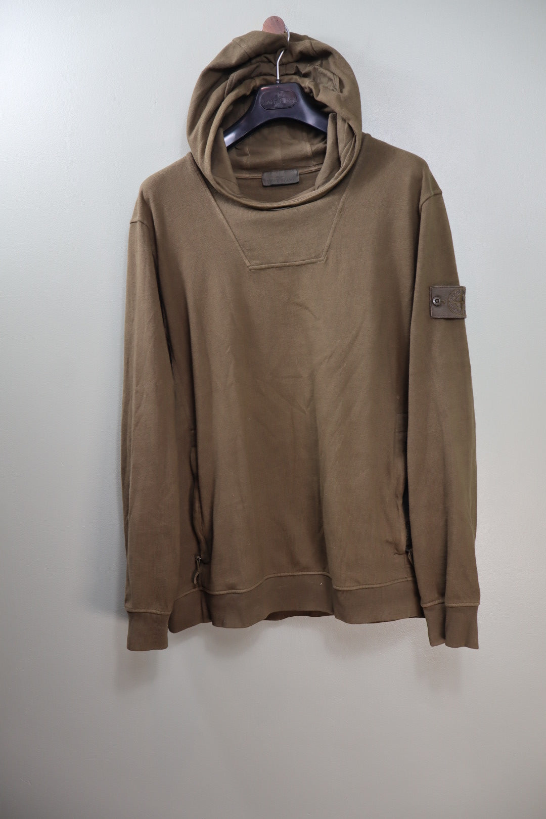 Stone Island Khaki Ghost Hoodie