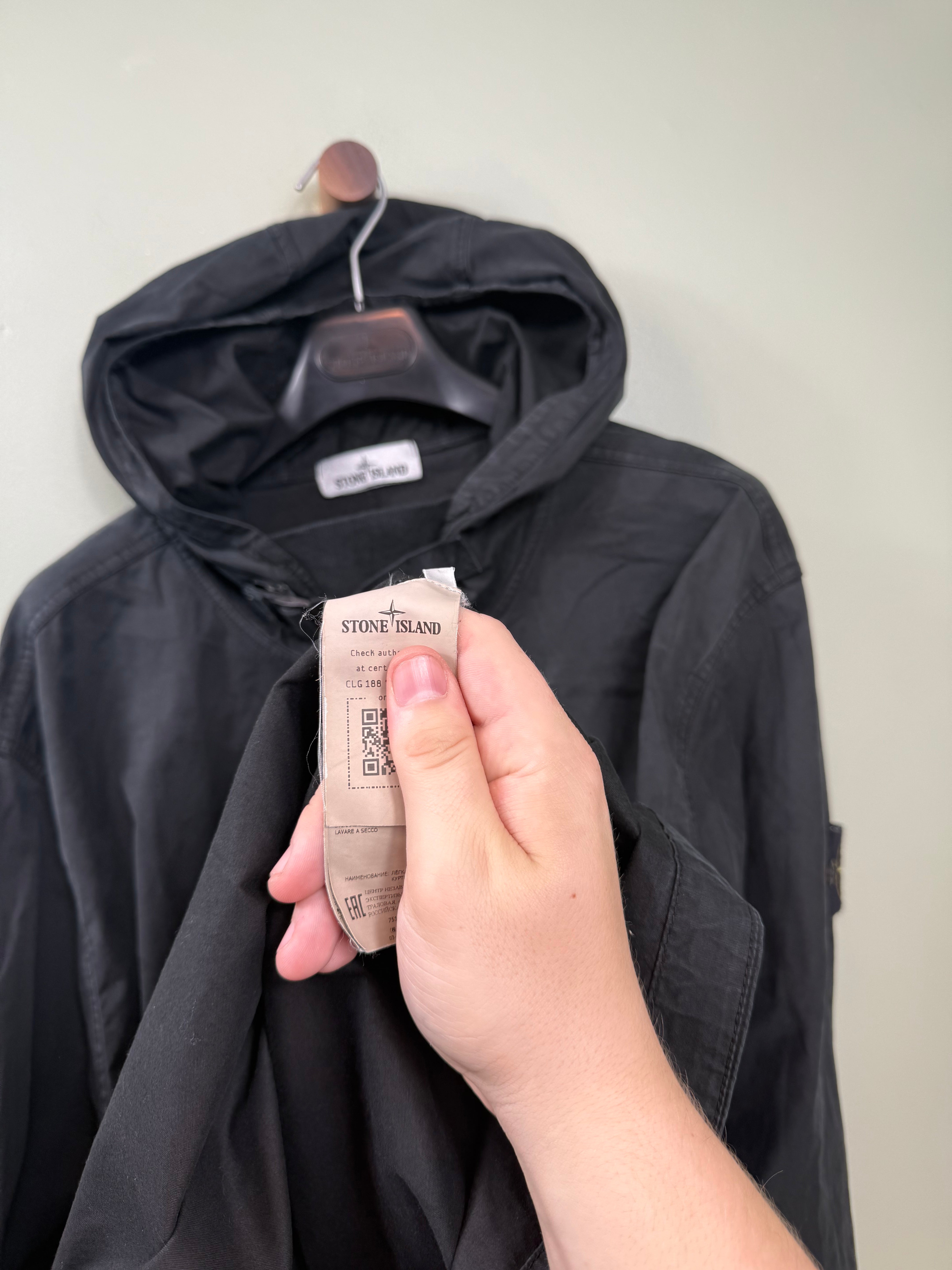Stone Island Black Multipocket Smock