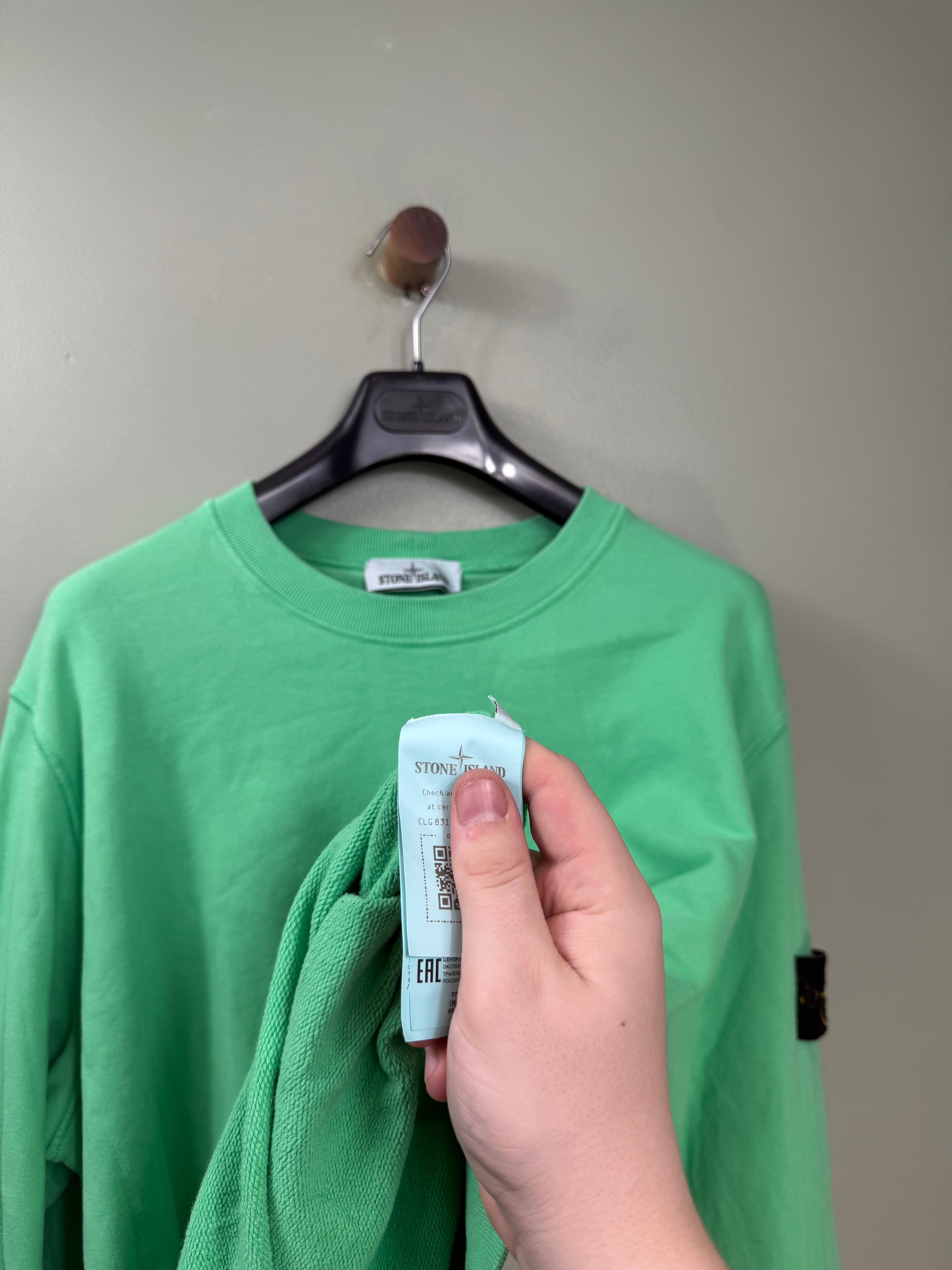 Stone Island Green Jumper