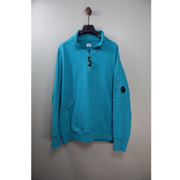 CP Company Blue 1/4 Zip Jumper