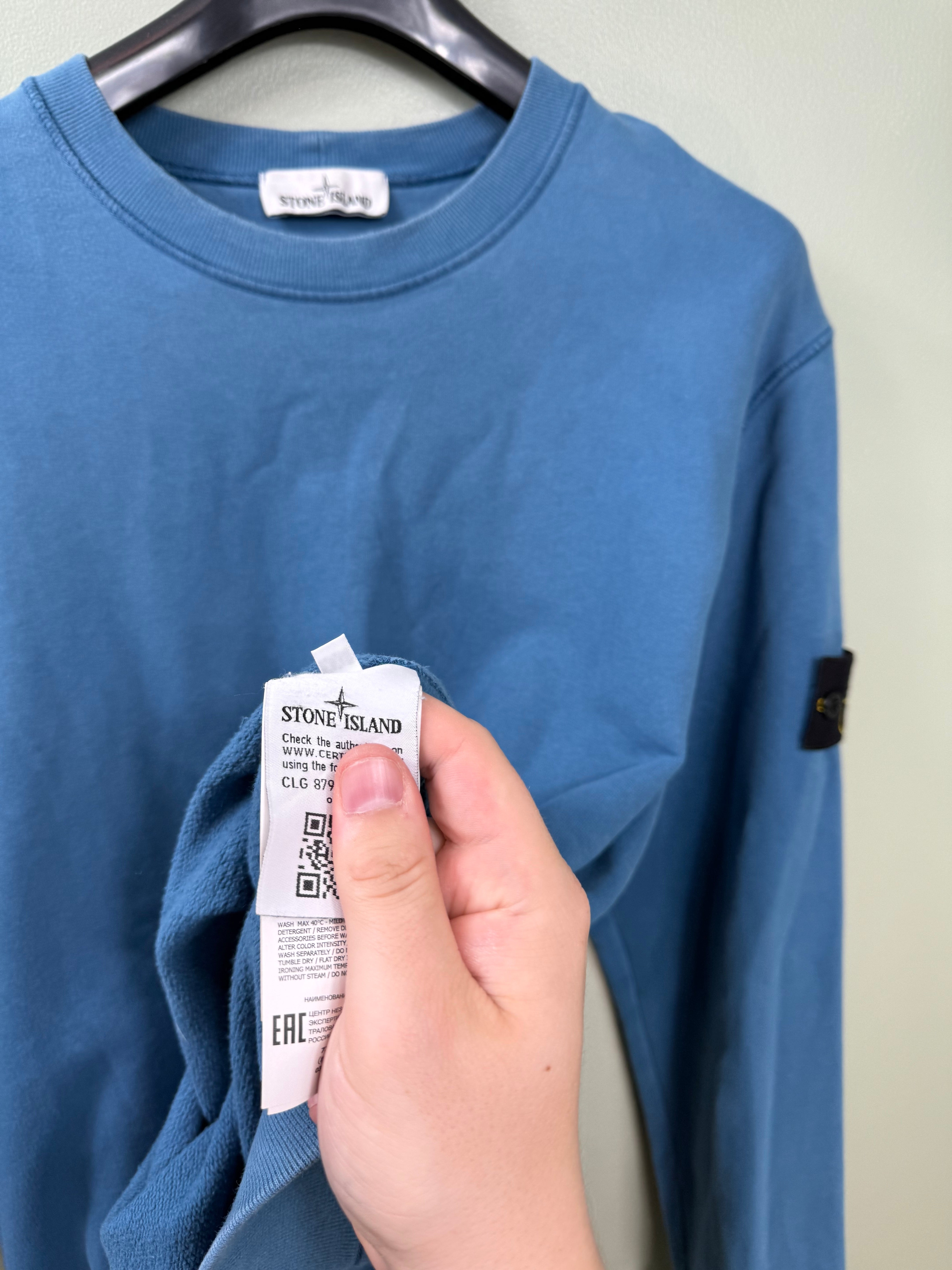 Stone Island Blue Jumper